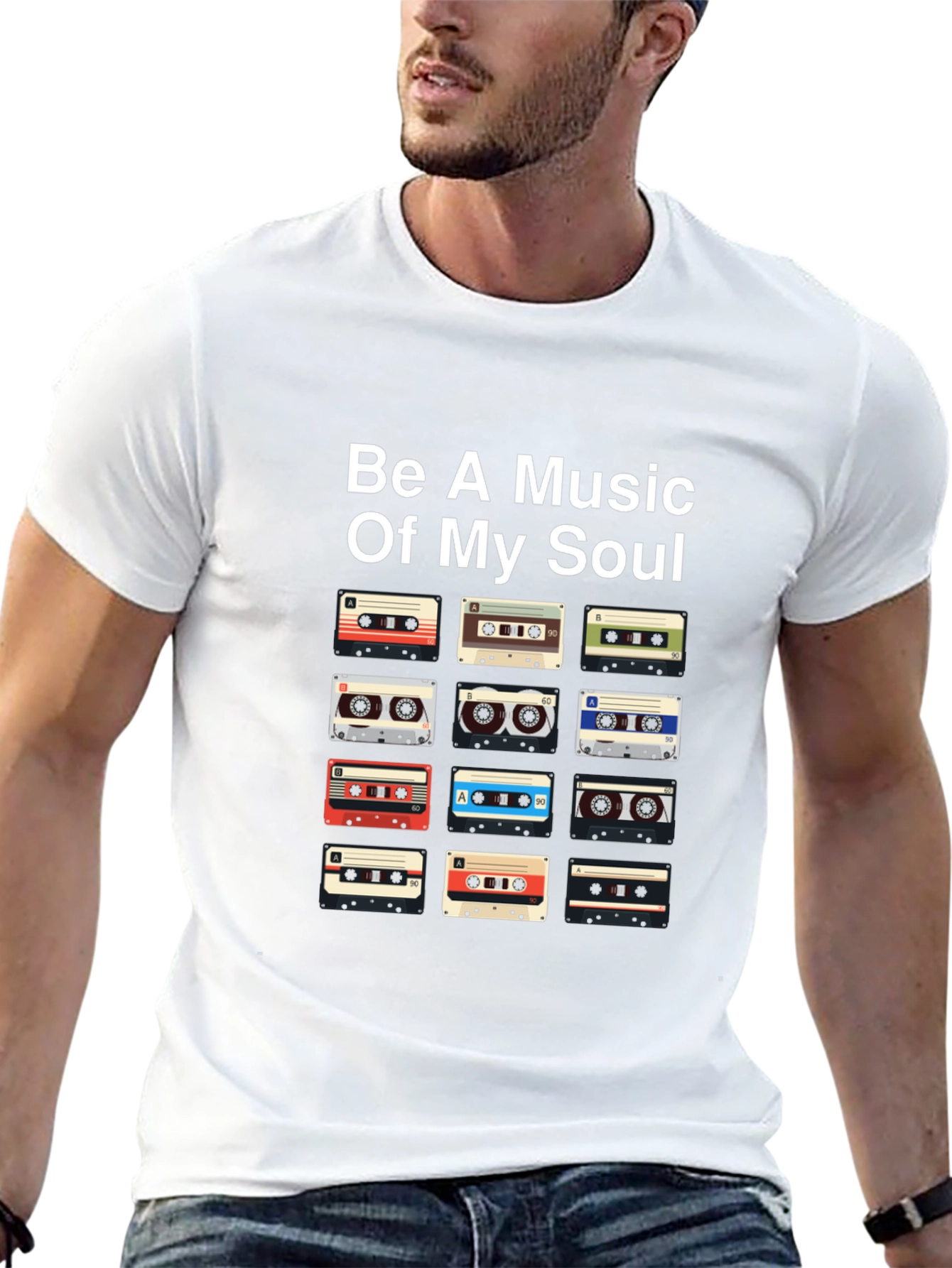 Retro Cassette Tape Music T-Shirt
