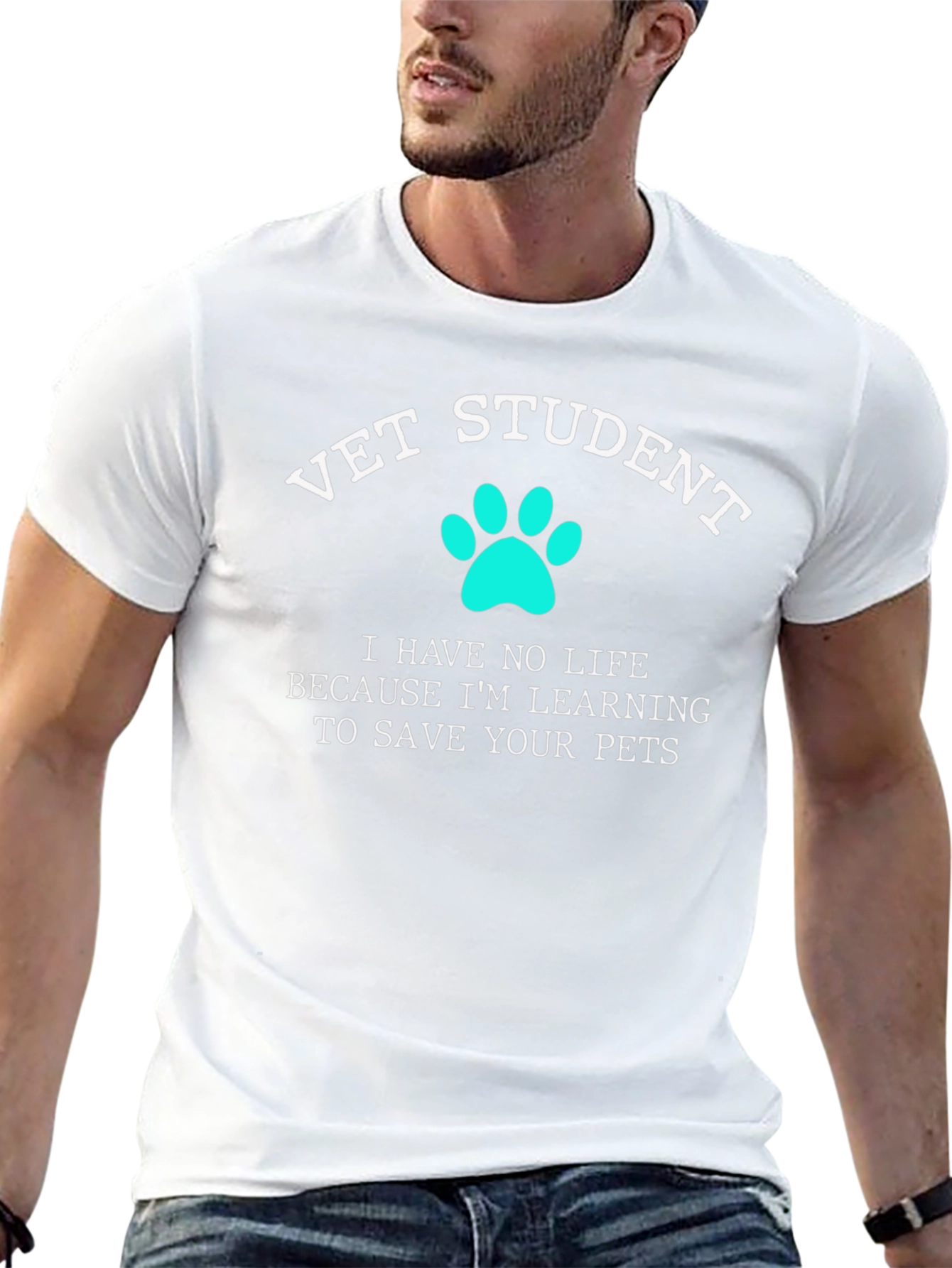 Vet Student Pet Rescue Graphic Tee