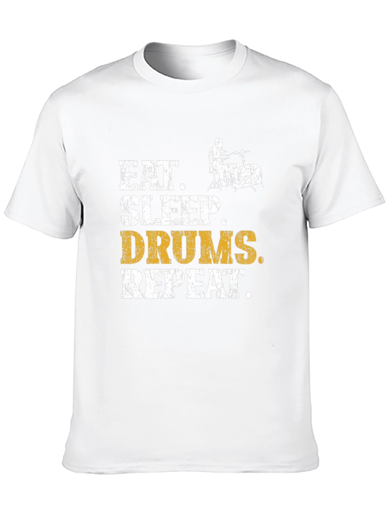 Eat Sleep Drums Repeat Graphic Tee