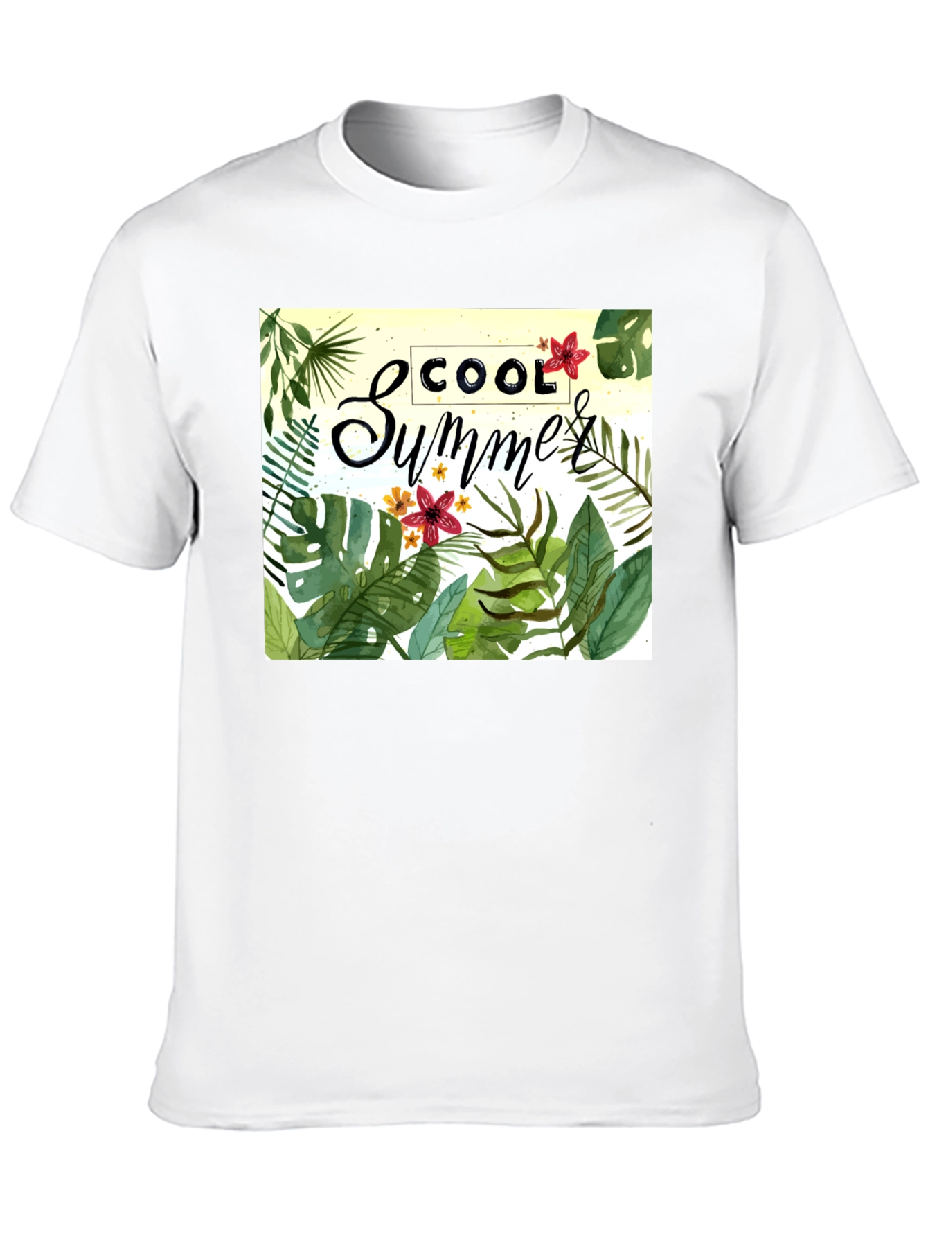 Cool Summer Graphic Print T-Shirt