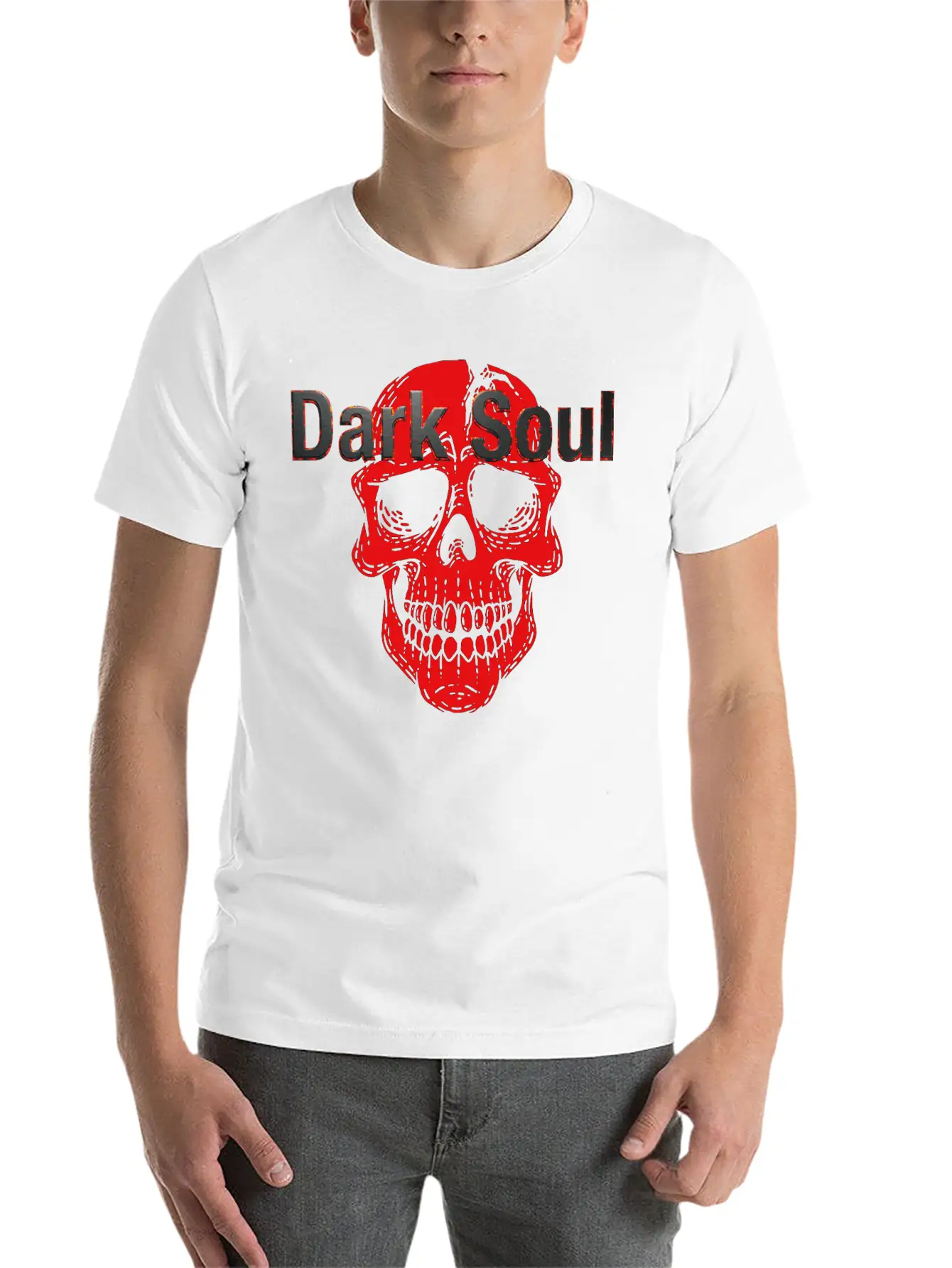 Dark Soul Unisex Casual T-Shirt – Clean Design For Daily Comfort