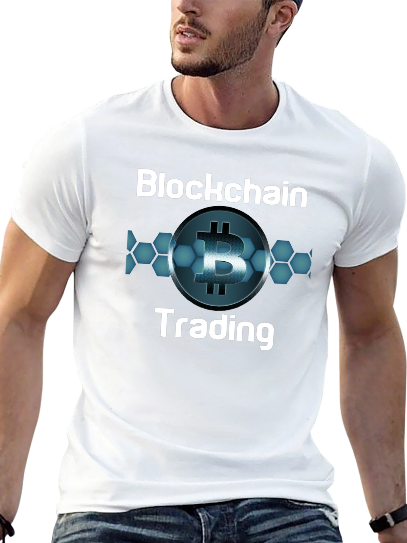 Blockchain Trading T-Shirt Bitcoin Crypto Design