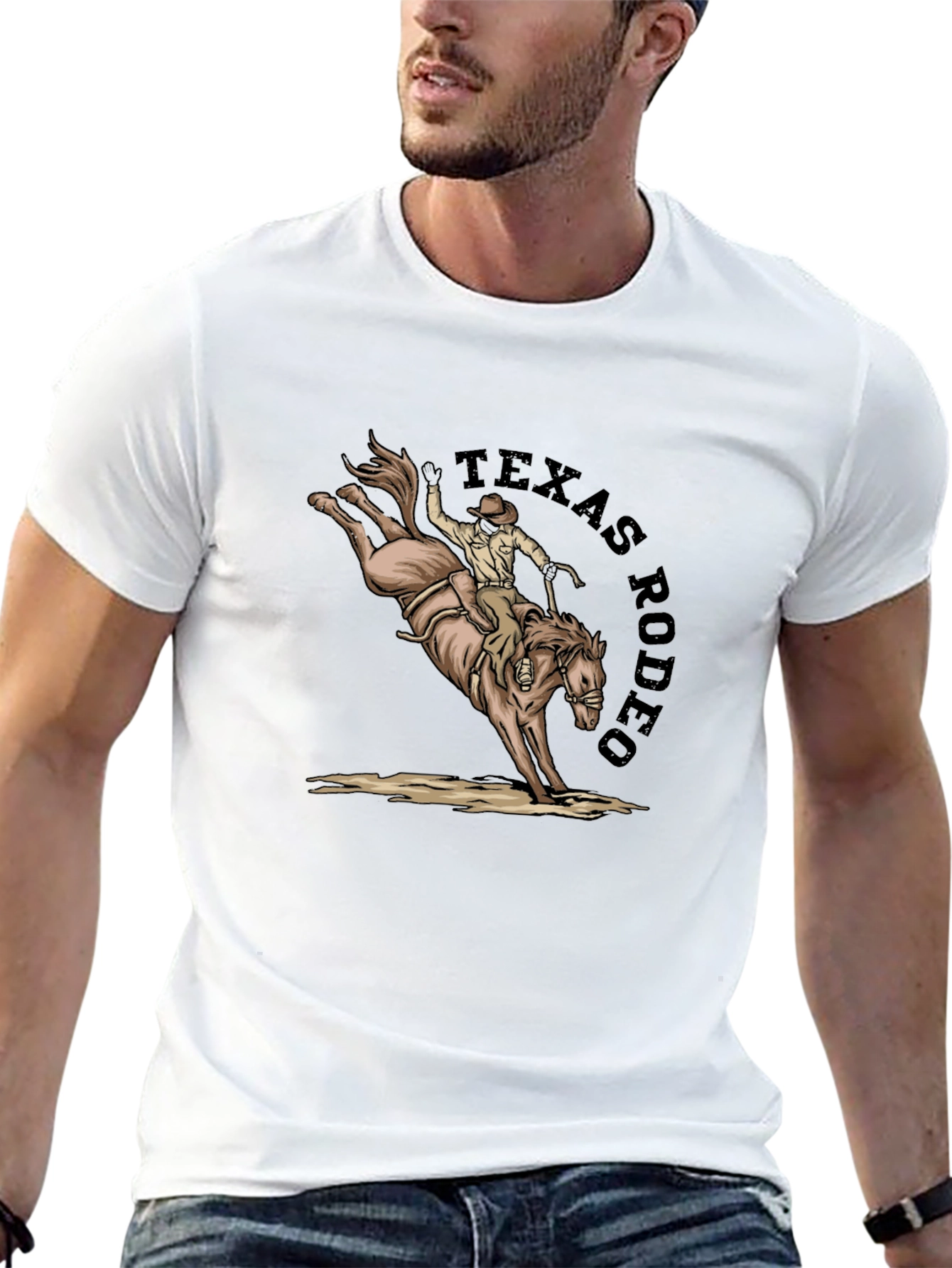 Texas Rodeo Graphic T-Shirt