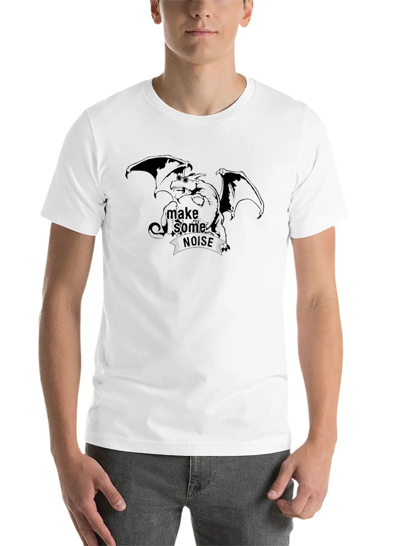 Dragon Unisex Casual T-Shirt – Clean Design For Daily Comfort
