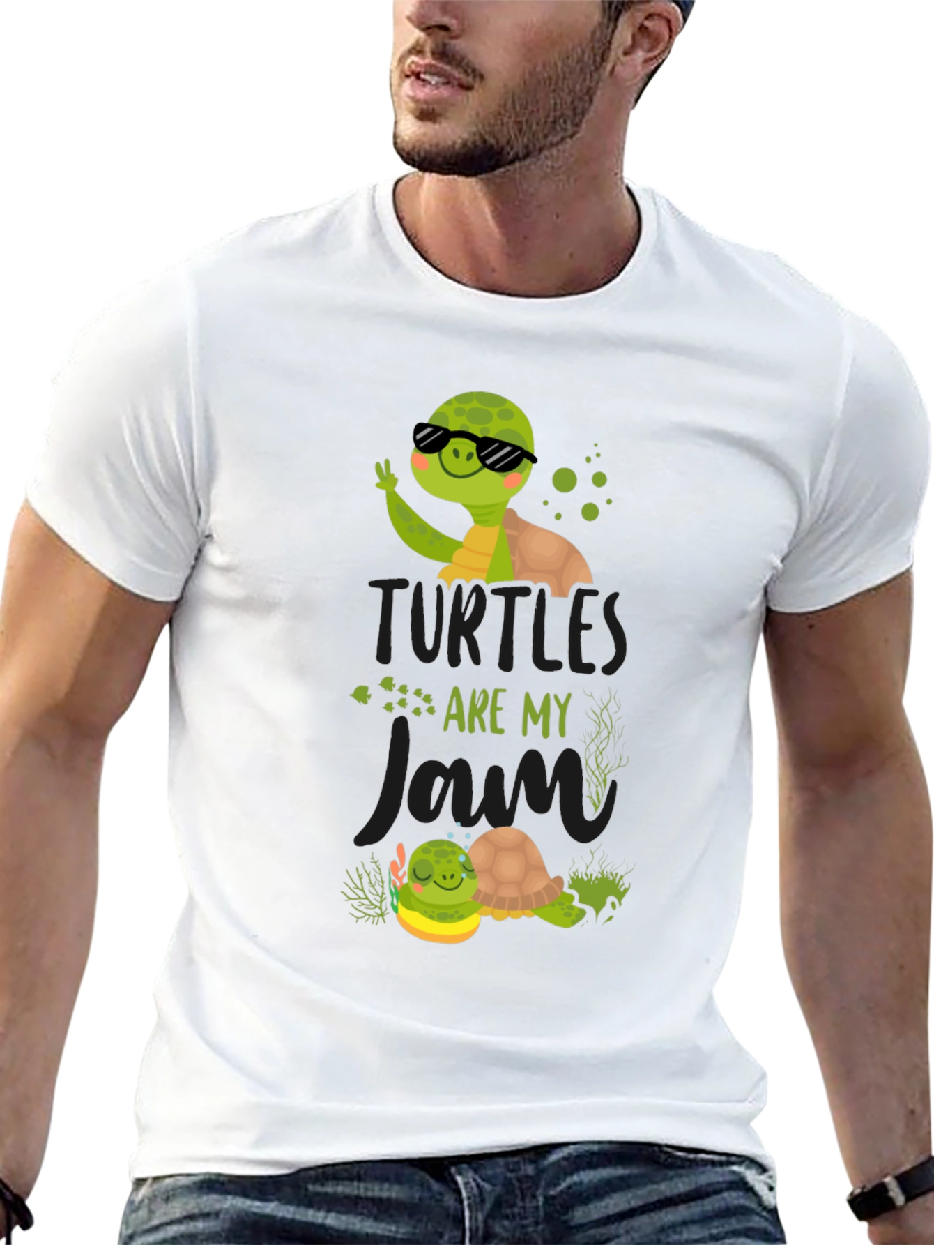 Turtles are My Jam Graphic T-Shirt
