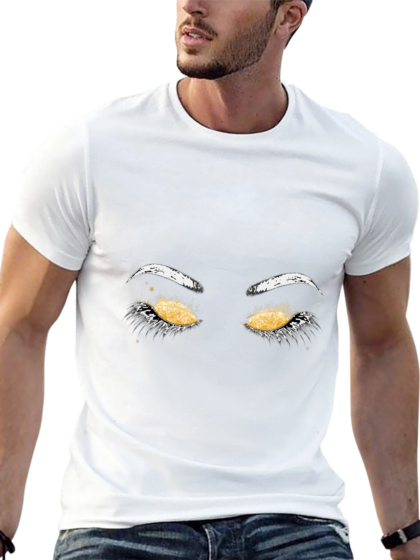 Mystic Eyes Graphic Tee - Stylish Unisex Comfort