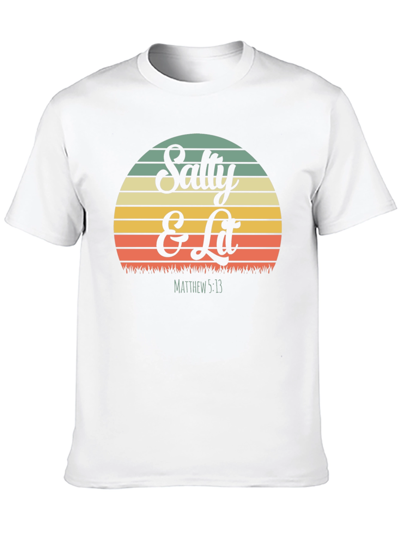 Salty & Lit Graphic T-Shirt - Christian Apparel