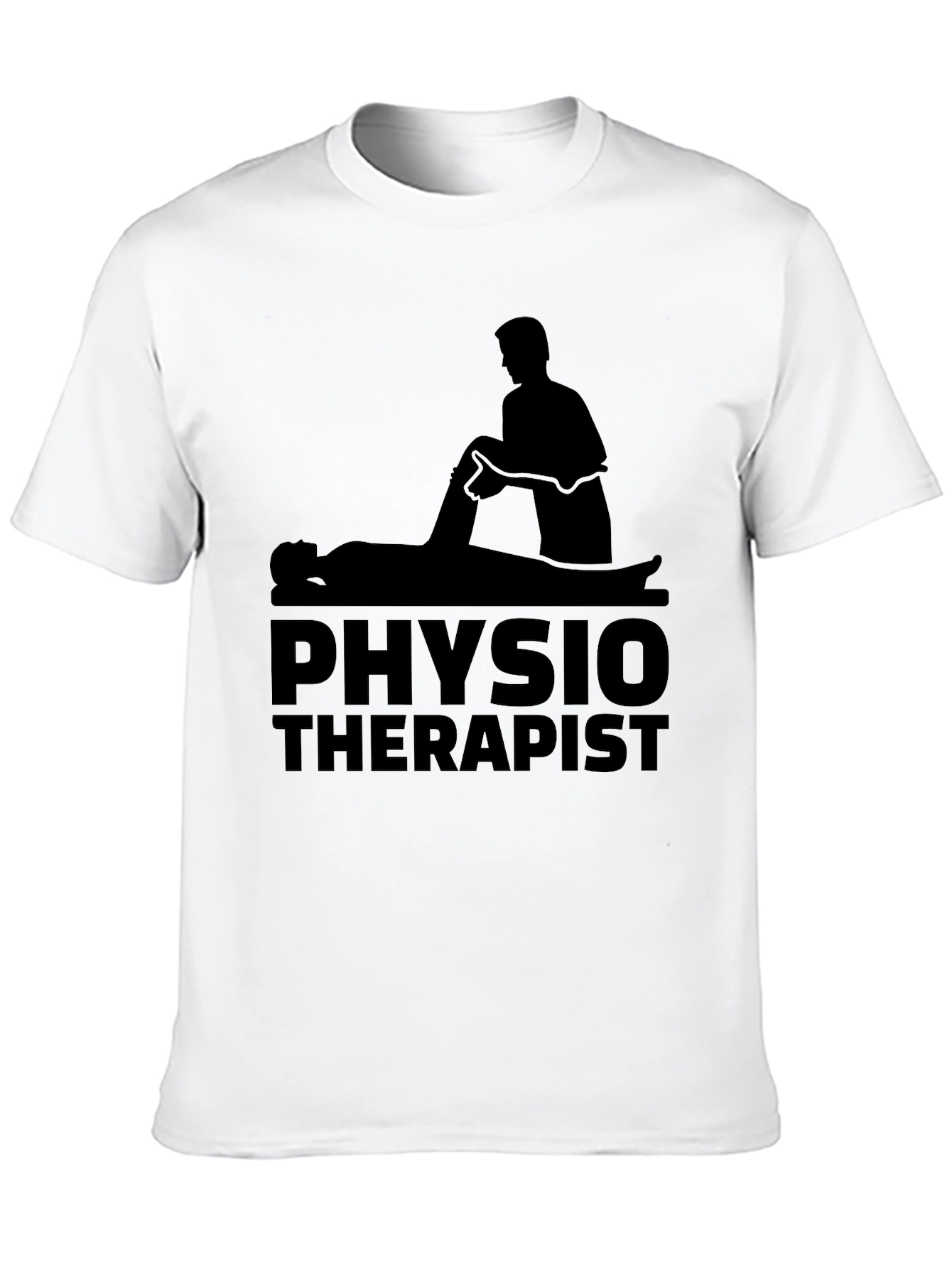 Physiotherapist Graphic Black T-Shirt