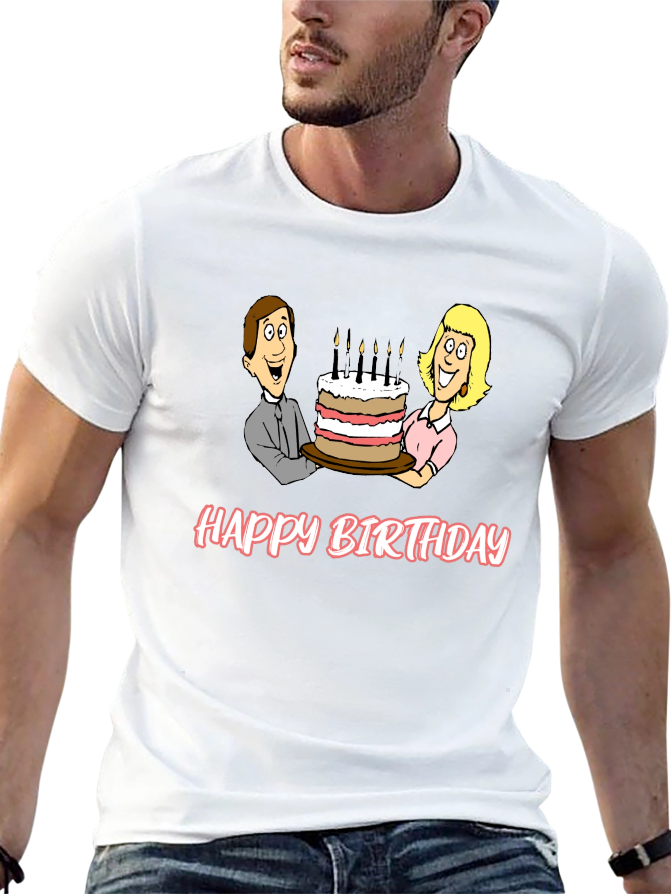Happy Birthday Graphic T-Shirt