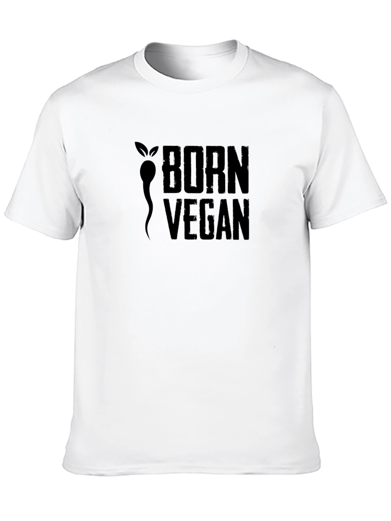Born Vegan Black T-Shirt