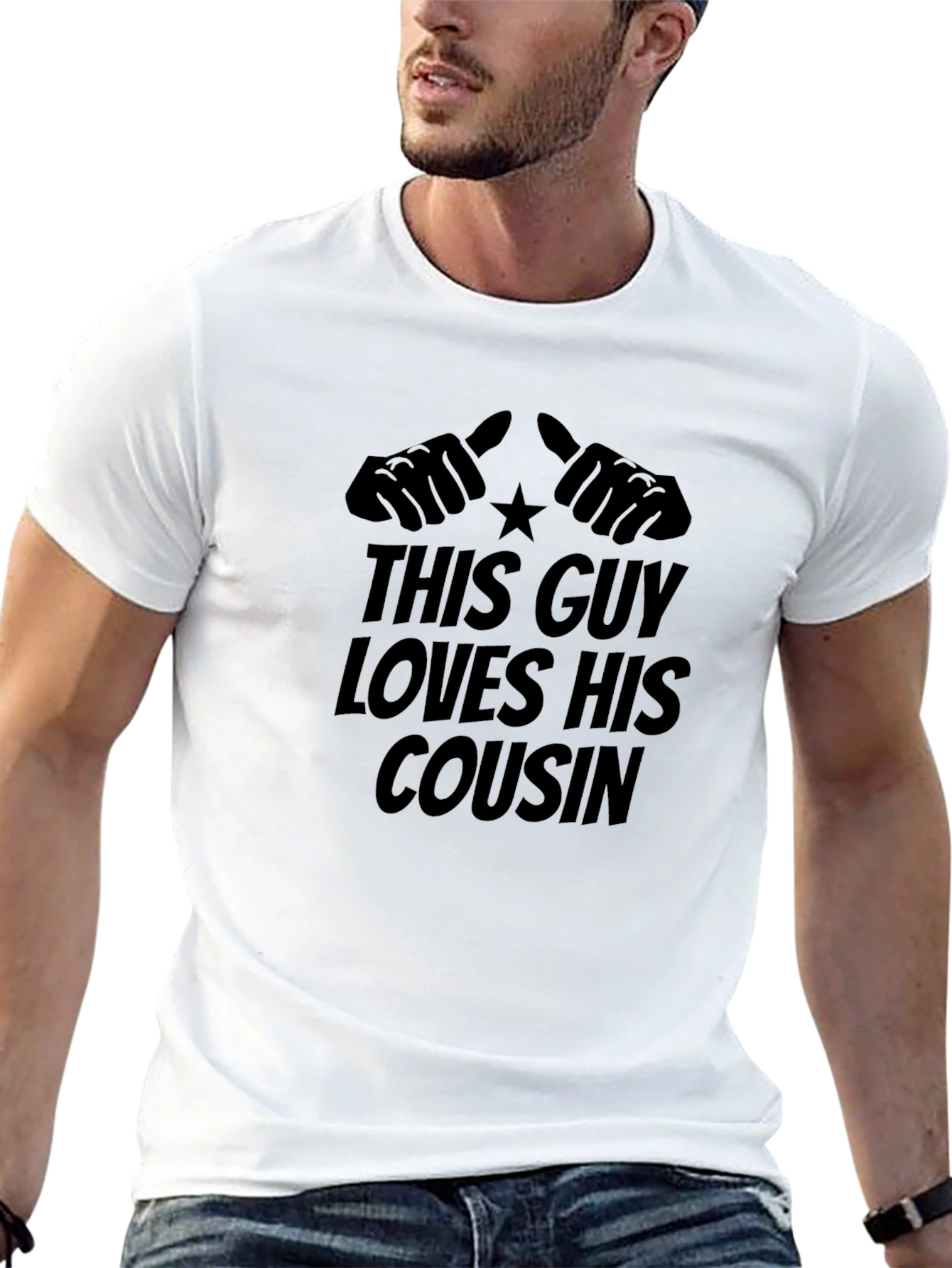 This Guy Loves His Cousin T-Shirt