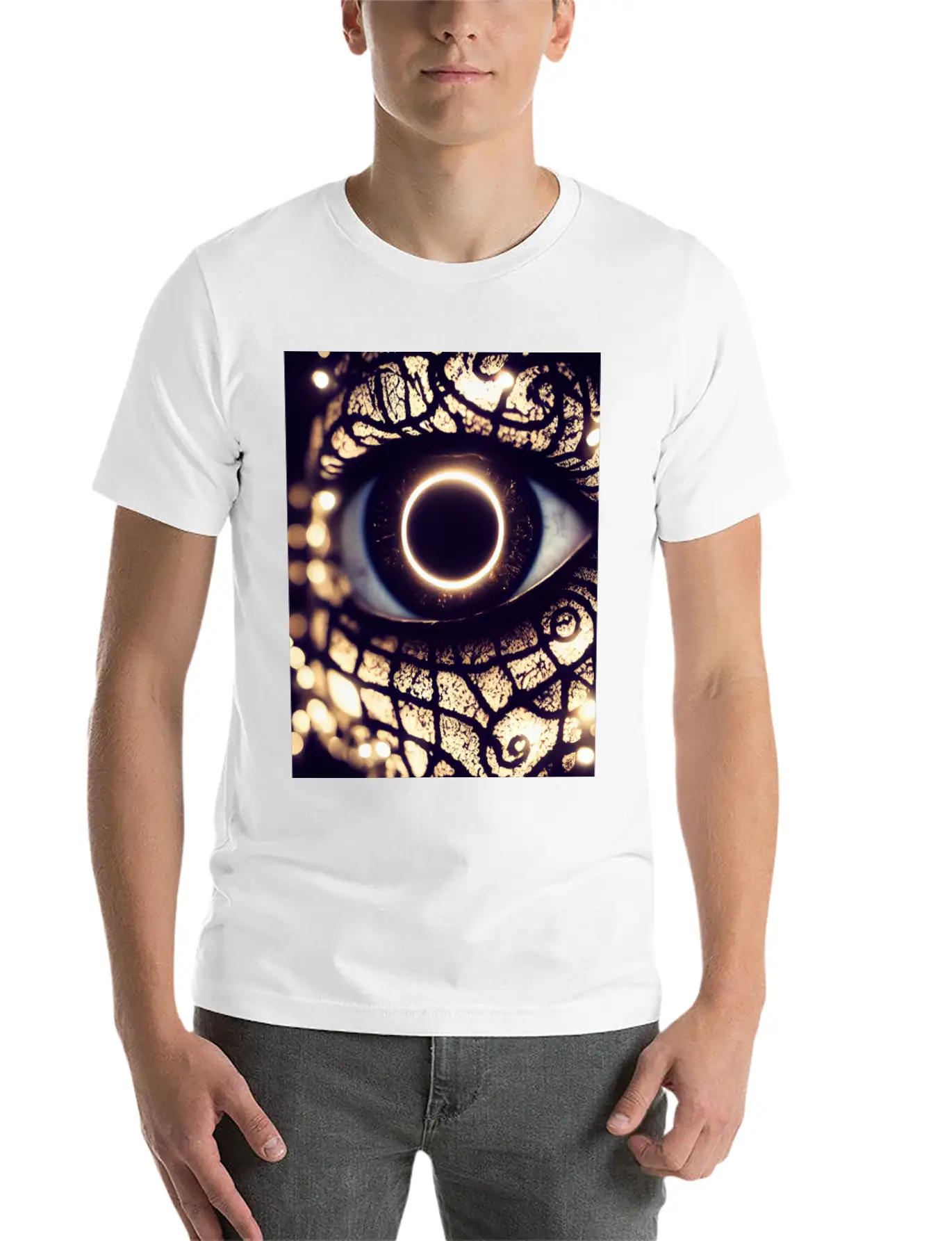 Eye See All Unisex Casual T-Shirt – Clean Design For Daily Comfort