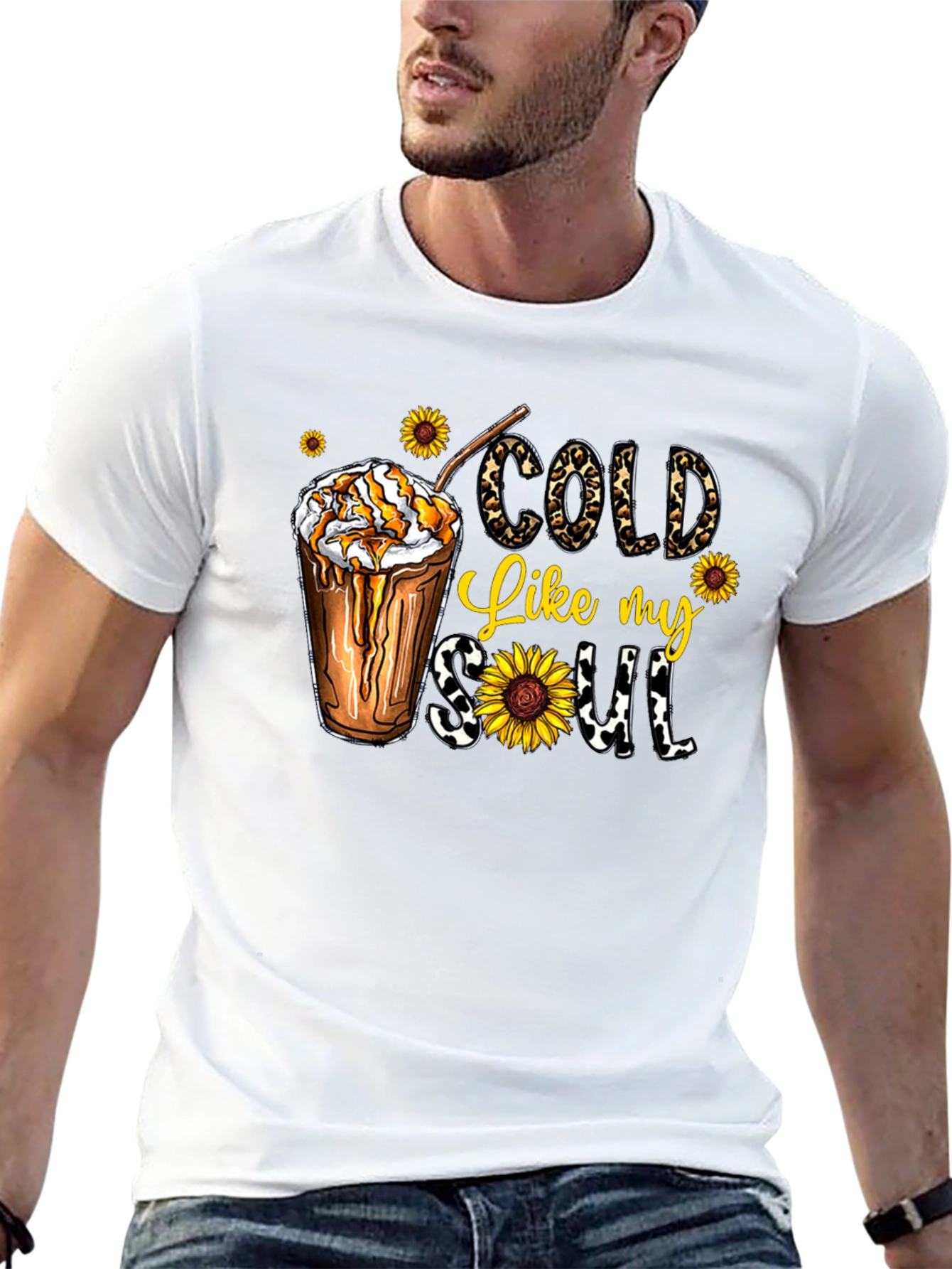 Cold Like My Soul Graphic Tee - Black