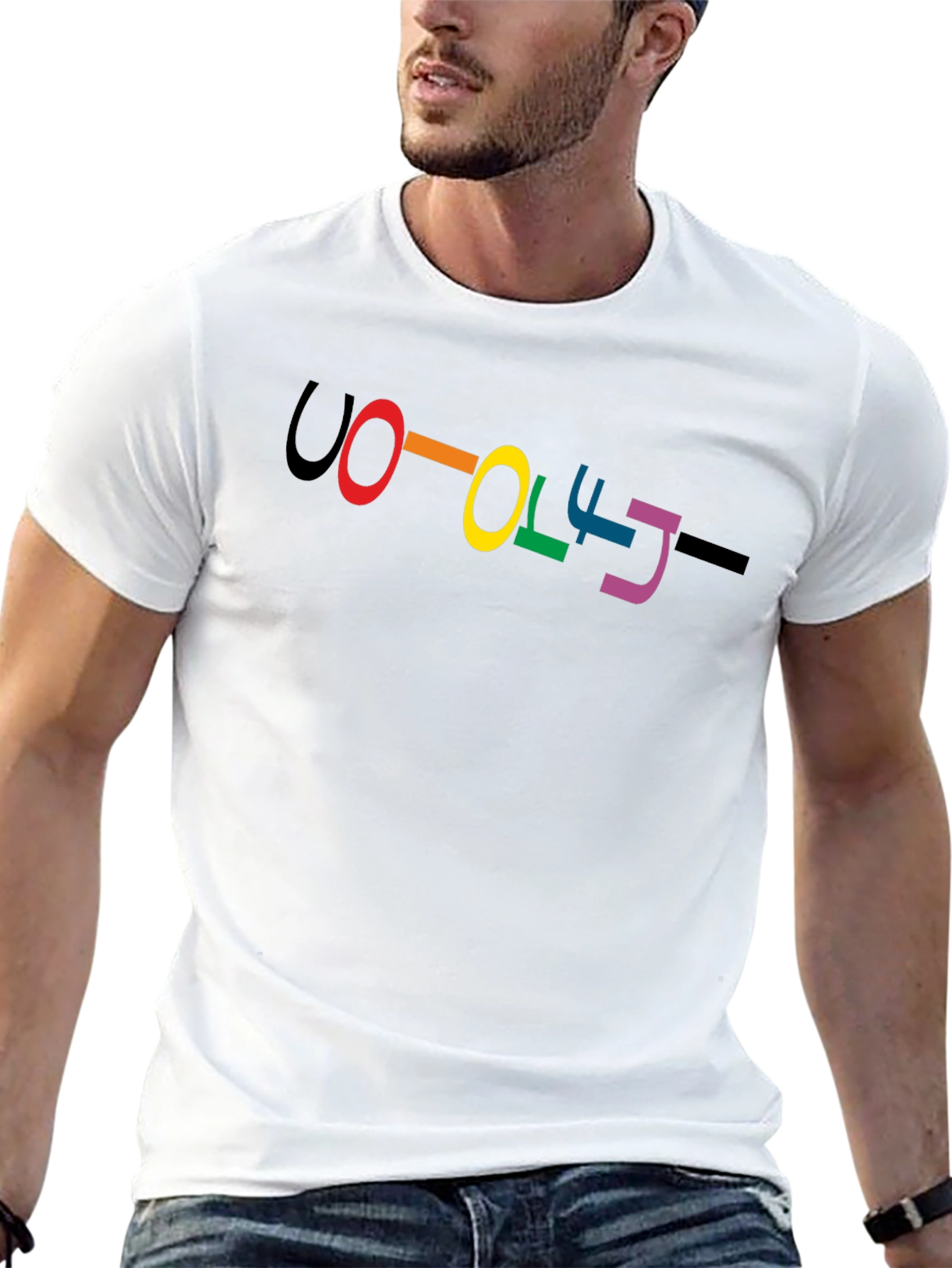 Rainbow OOTFJ Black T-Shirt
