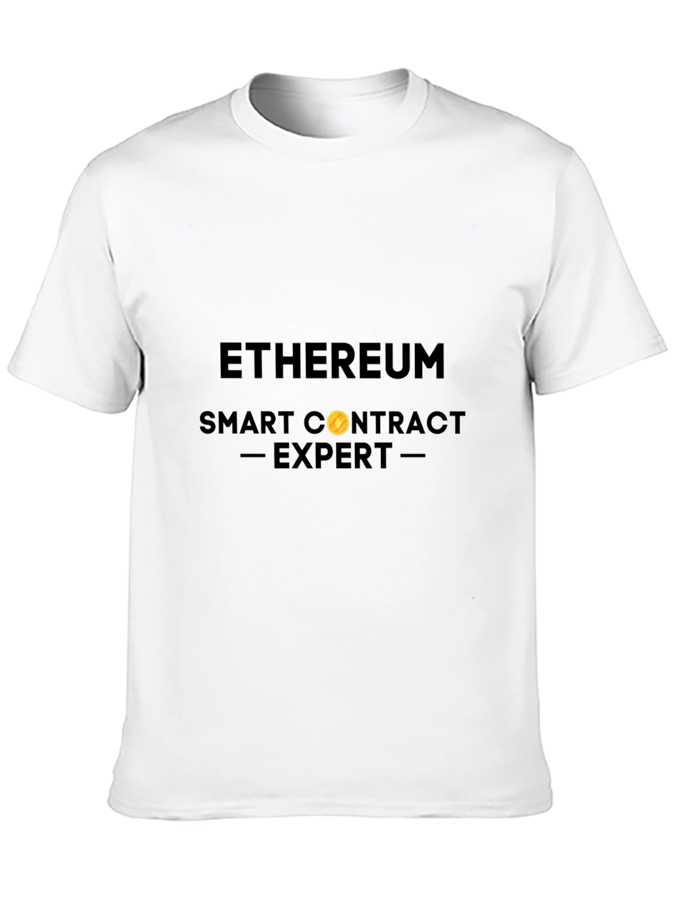 Ethereum Smart Contract Expert Black T-Shirt
