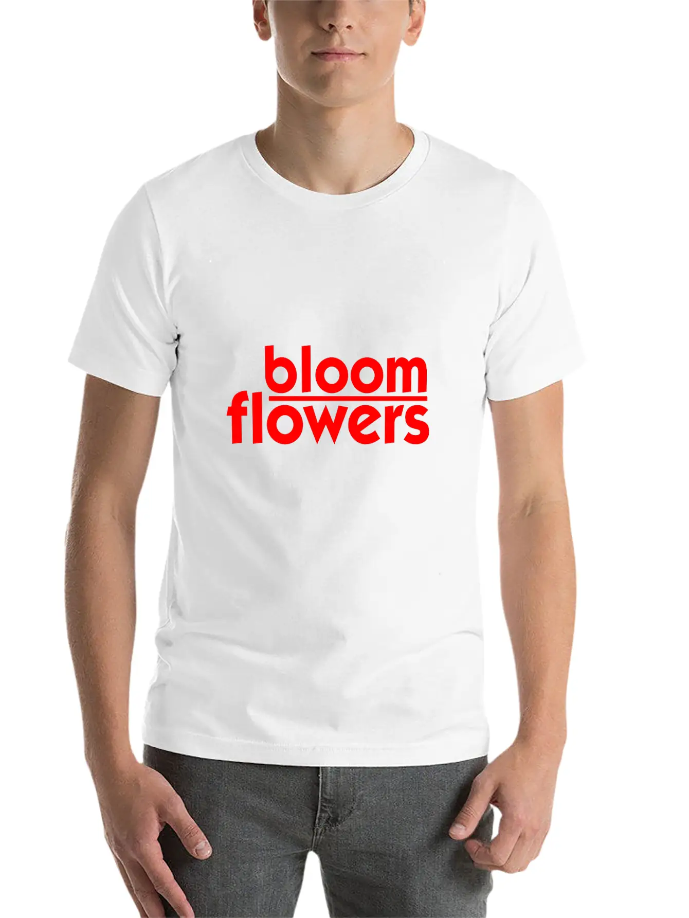 Flowers Bloom Unisex Casual T-Shirt – Clean Design For Daily Comfort