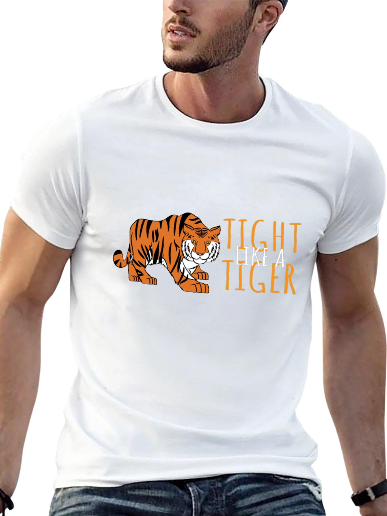 Tight Like A Tiger Graphic T-Shirt