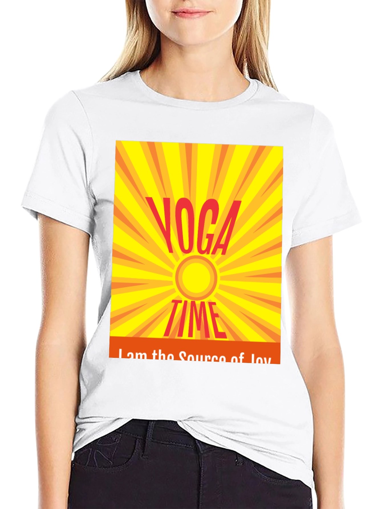 Yoga Time Graphic T-Shirt - Relax & Recharge