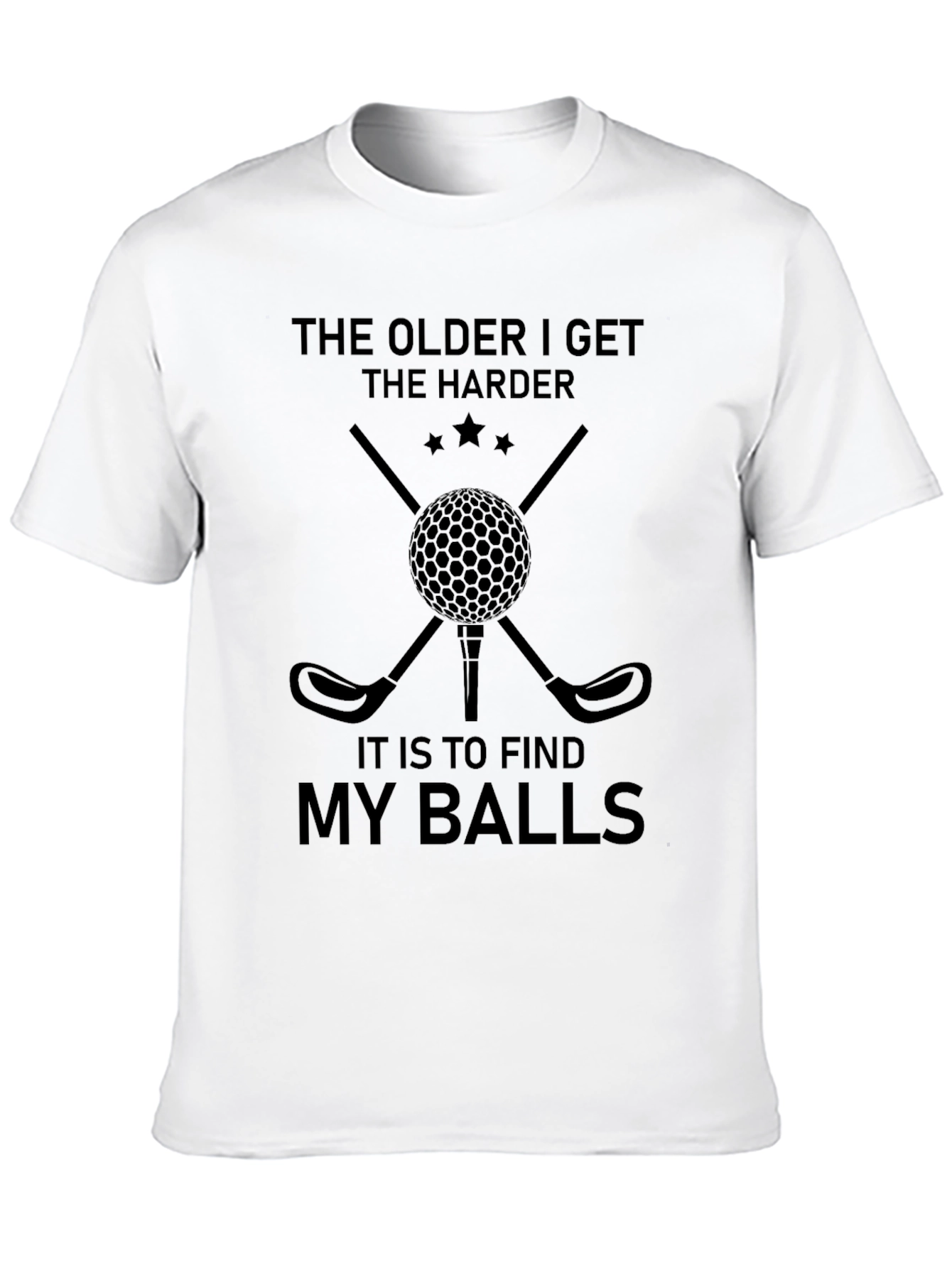 Funny Golf T-Shirt: The Older I Get...