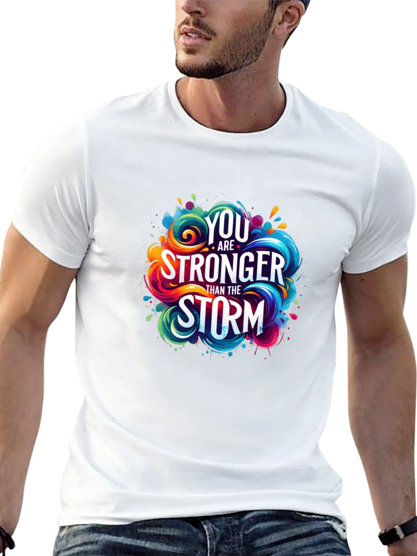 Stronger Than The Storm Graphic Tee