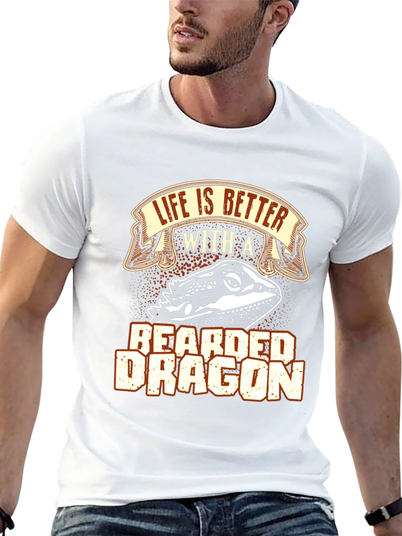 Life is Better with a Bearded Dragon T-Shirt