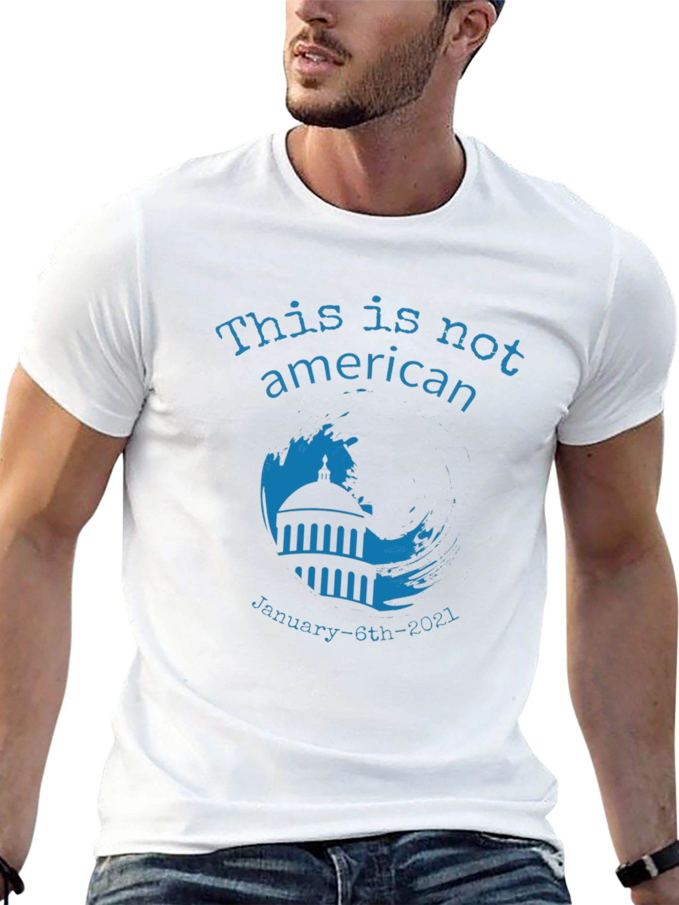 This is Not American January 6th Graphic T-Shirt