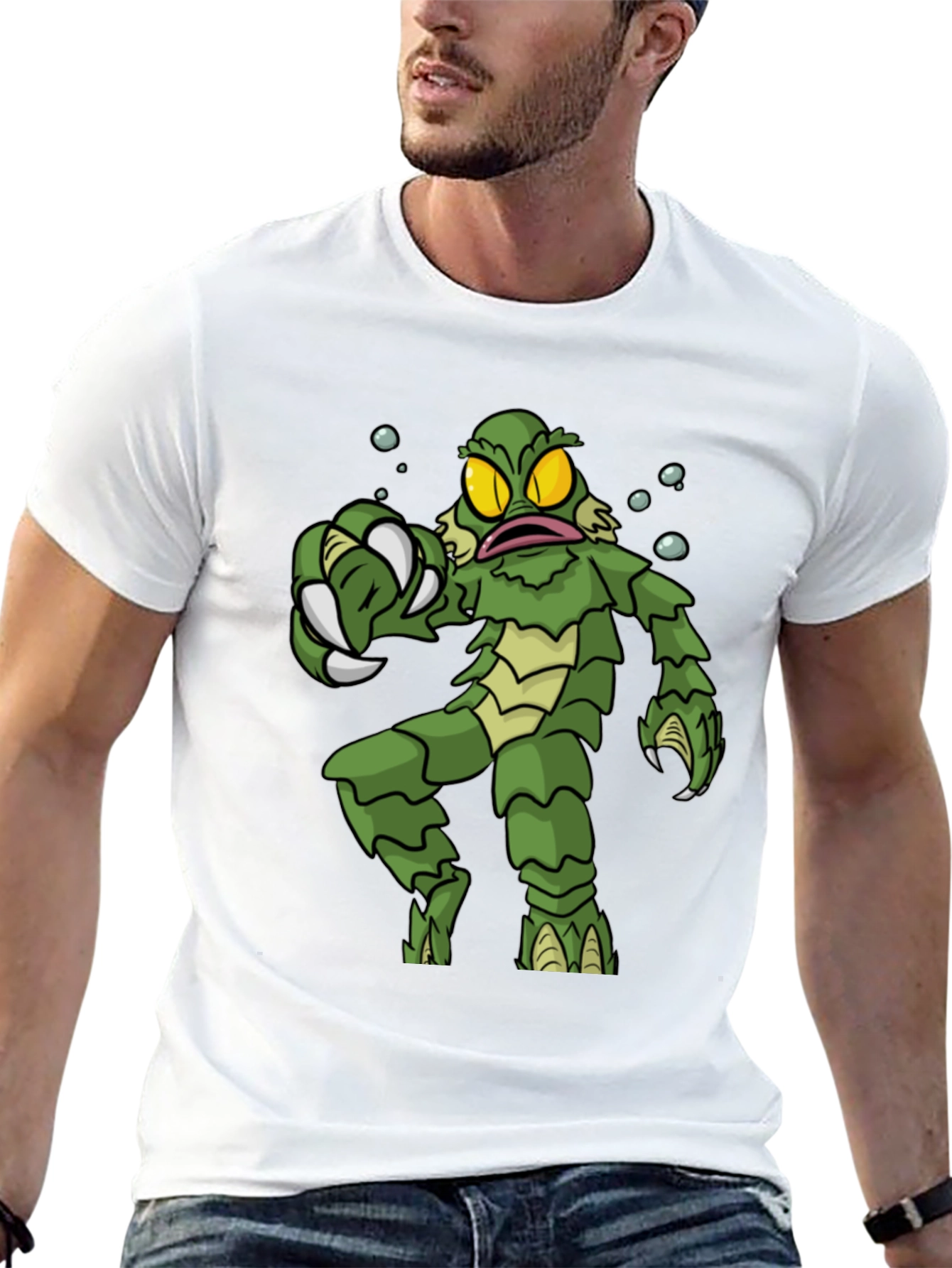 Creature from the Black Lagoon Cartoon Tee