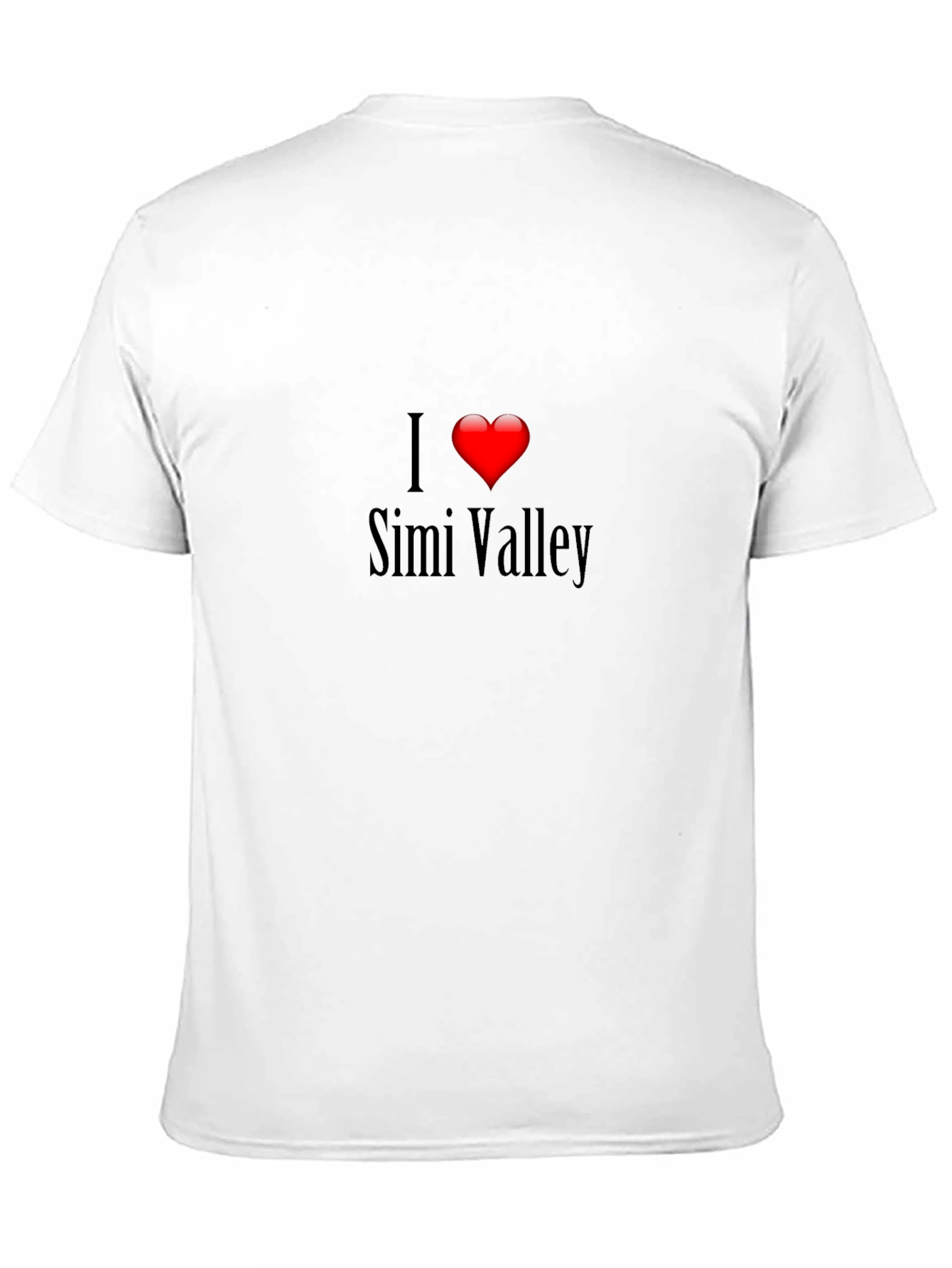 I Heart Simi Valley Black T-Shirt