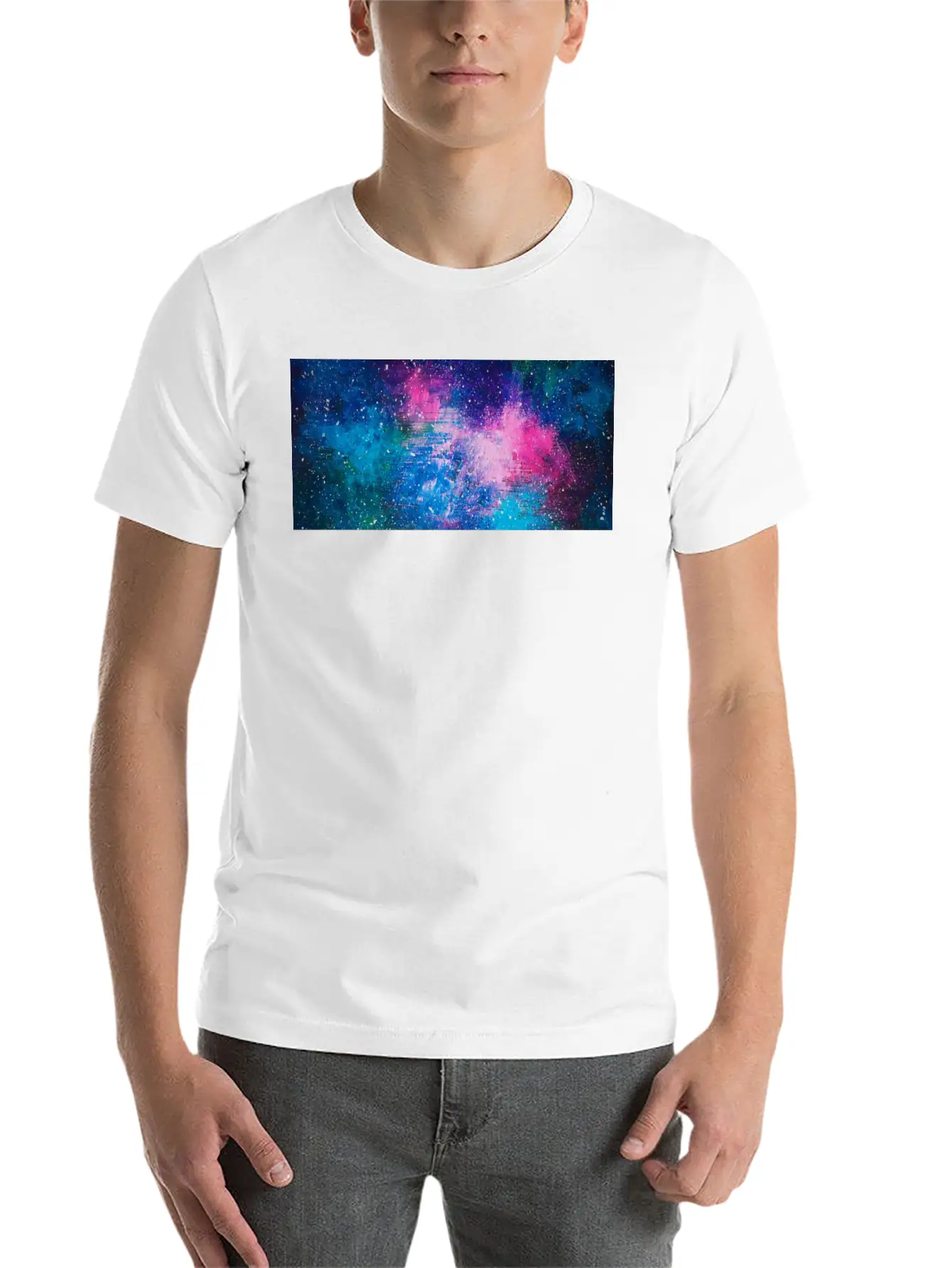 Galaxy Unisex Casual T-Shirt – Clean Design For Daily Comfort