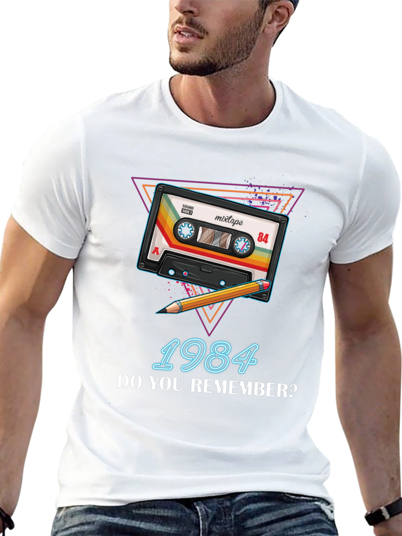 Retro 1984 Mixtape T-Shirt - Do You Remember?