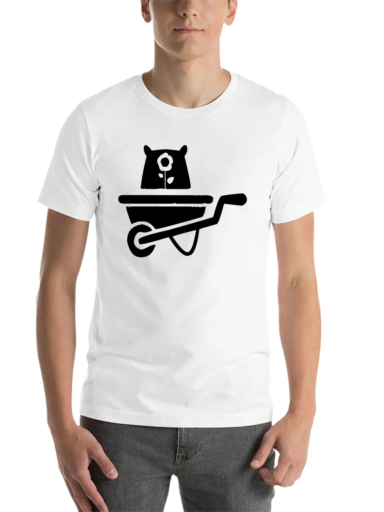 Gardening Equipment Unisex Casual T-Shirt – Clean Design For Daily Comfort