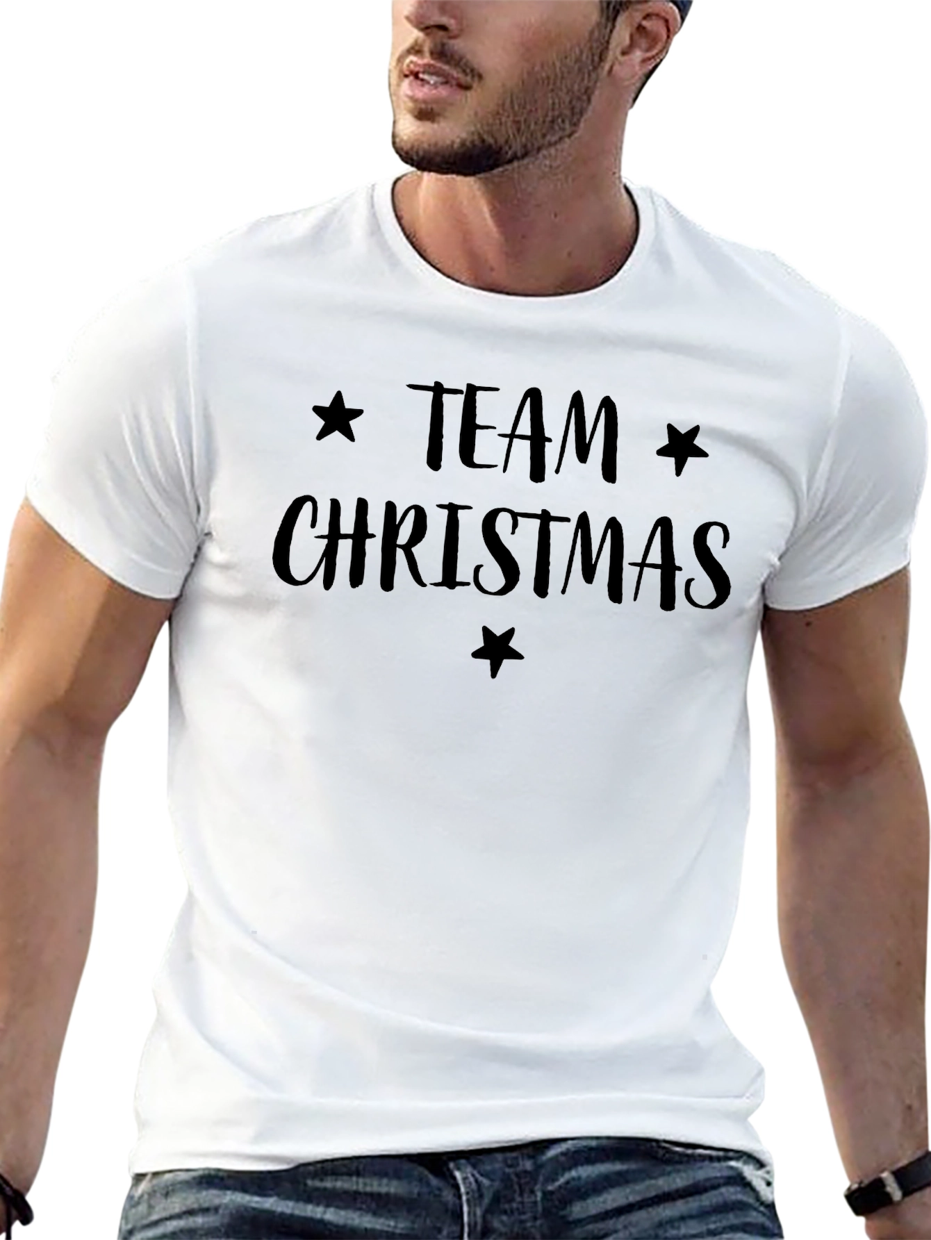 Team Christmas T-Shirt Holiday Cheer Festive Tee