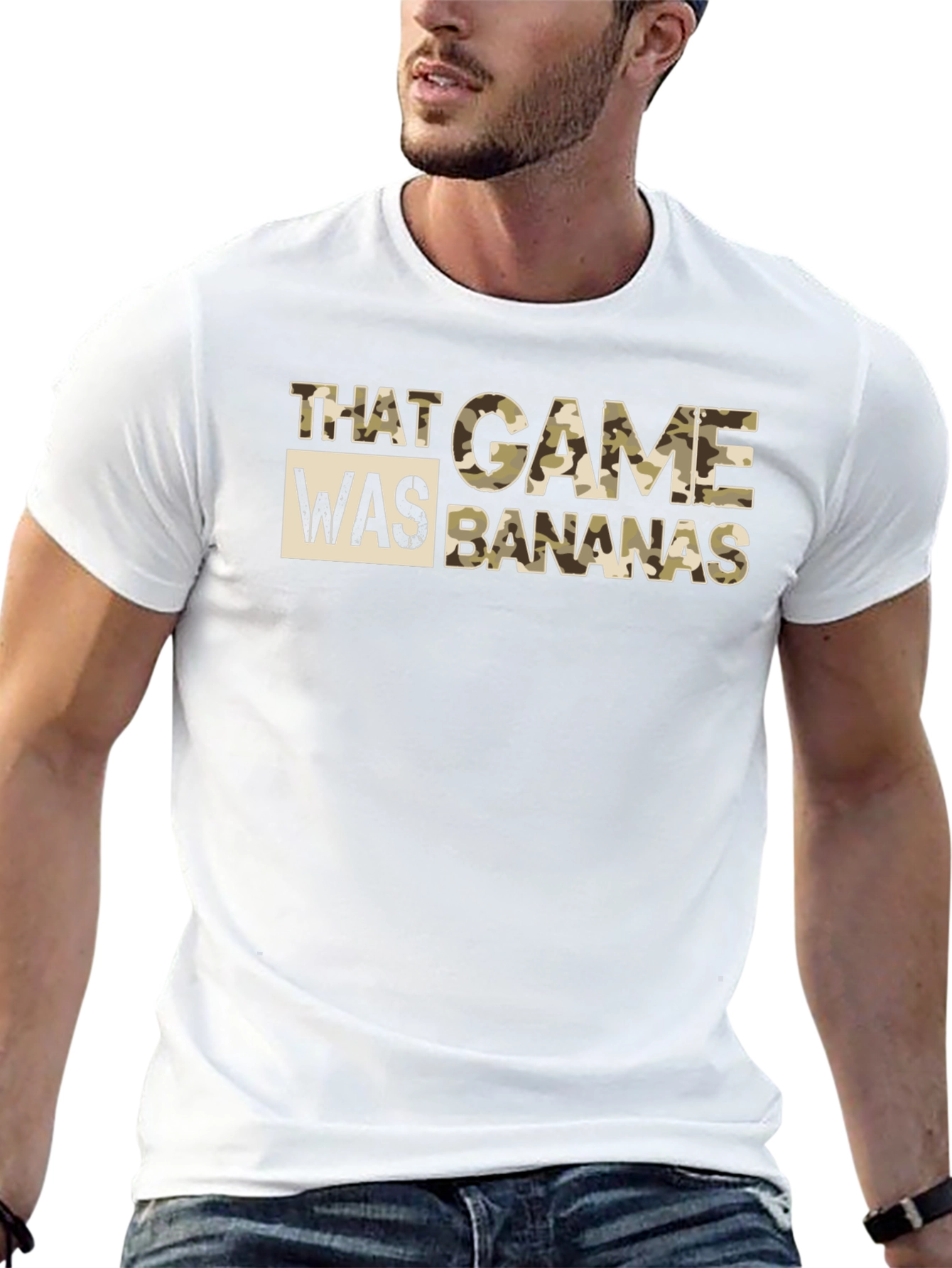 That Game Was Bananas Black Crewneck T-Shirt