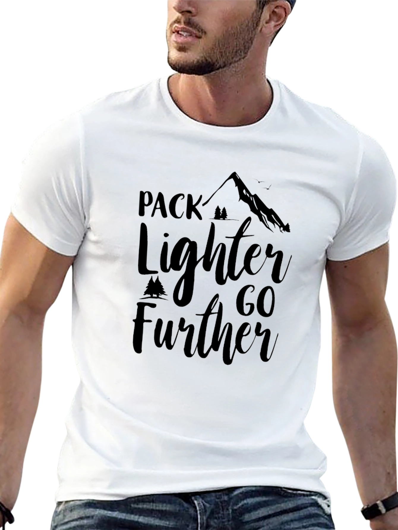 Pack Lighter Go Further Graphic Tee