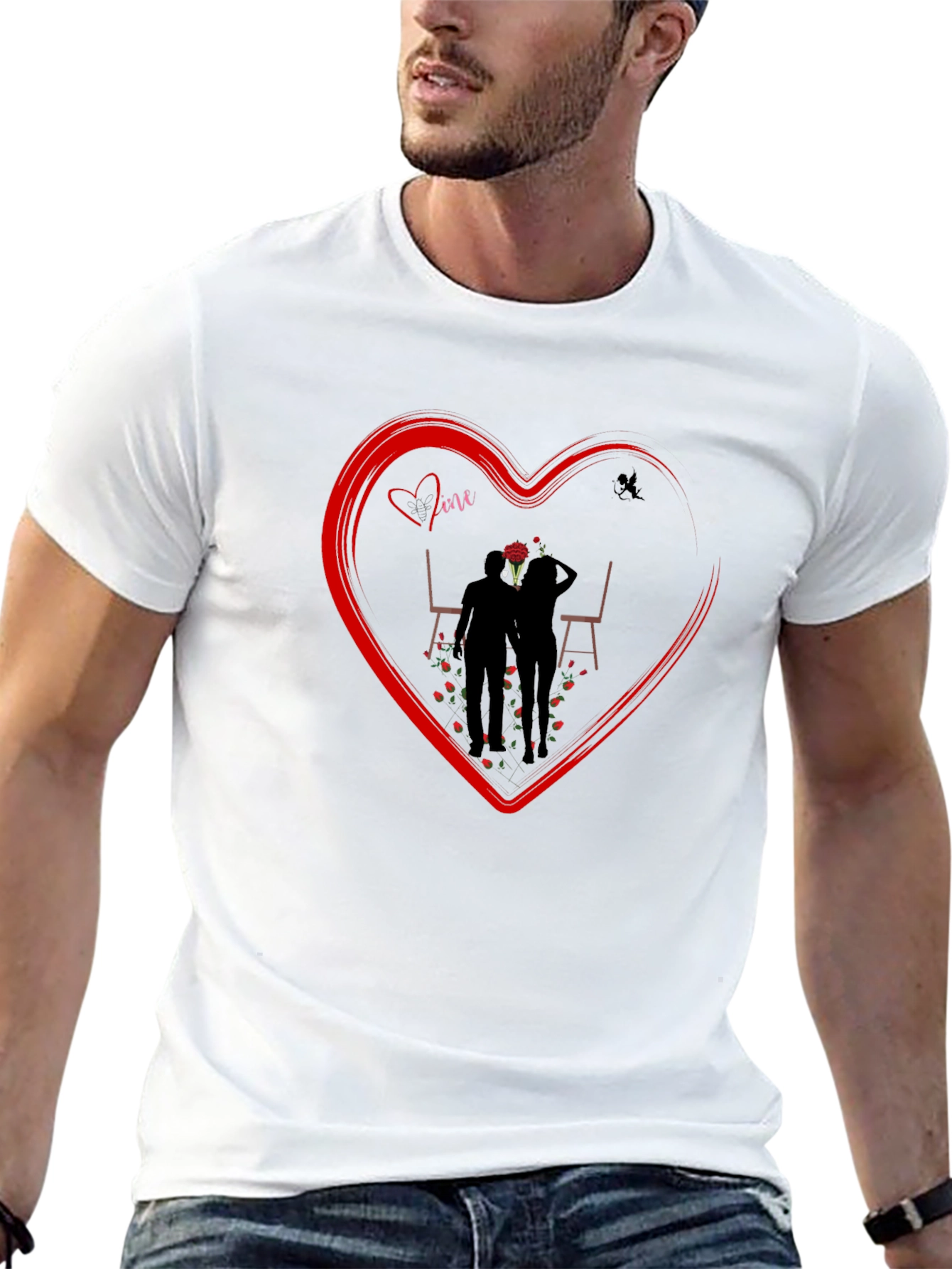 Love Romance Heart T-Shirt