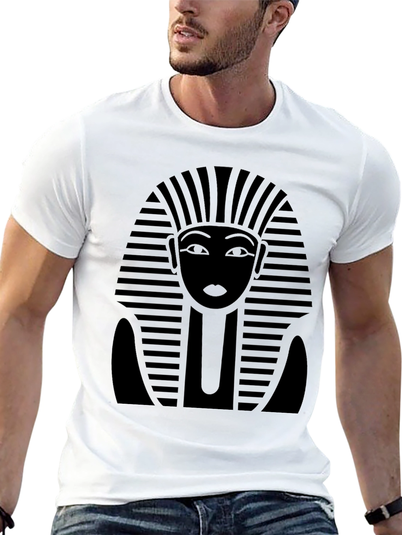 Pharaoh Graphic T-Shirt - Classic Black Tee