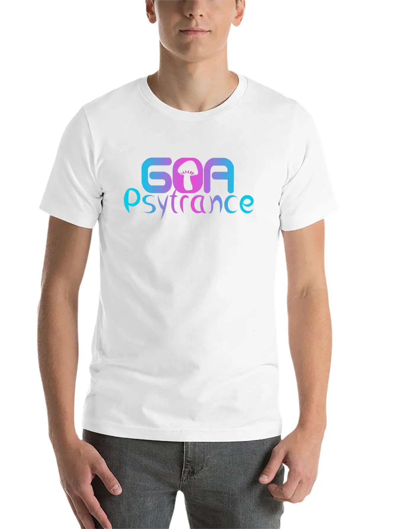 Goa Psytrance Unisex Casual T-Shirt – Clean Design For Daily Comfort