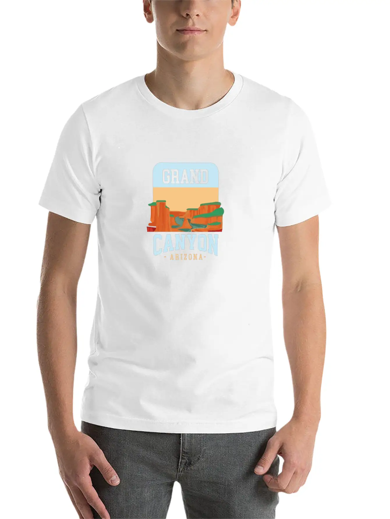 Grand Canyon National Park Arizona Unisex Casual T-Shirt – Clean Design For Daily Comfort