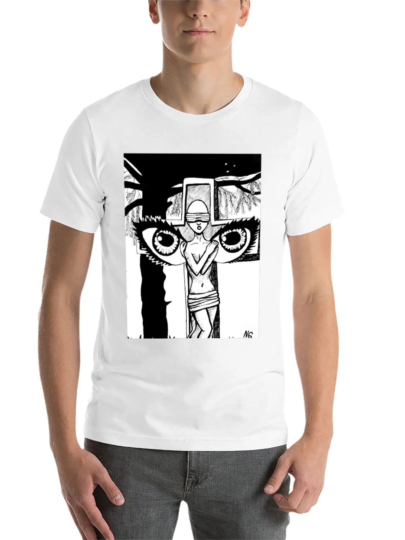 Graveyard Unisex Casual T-Shirt – Clean Design For Daily Comfort