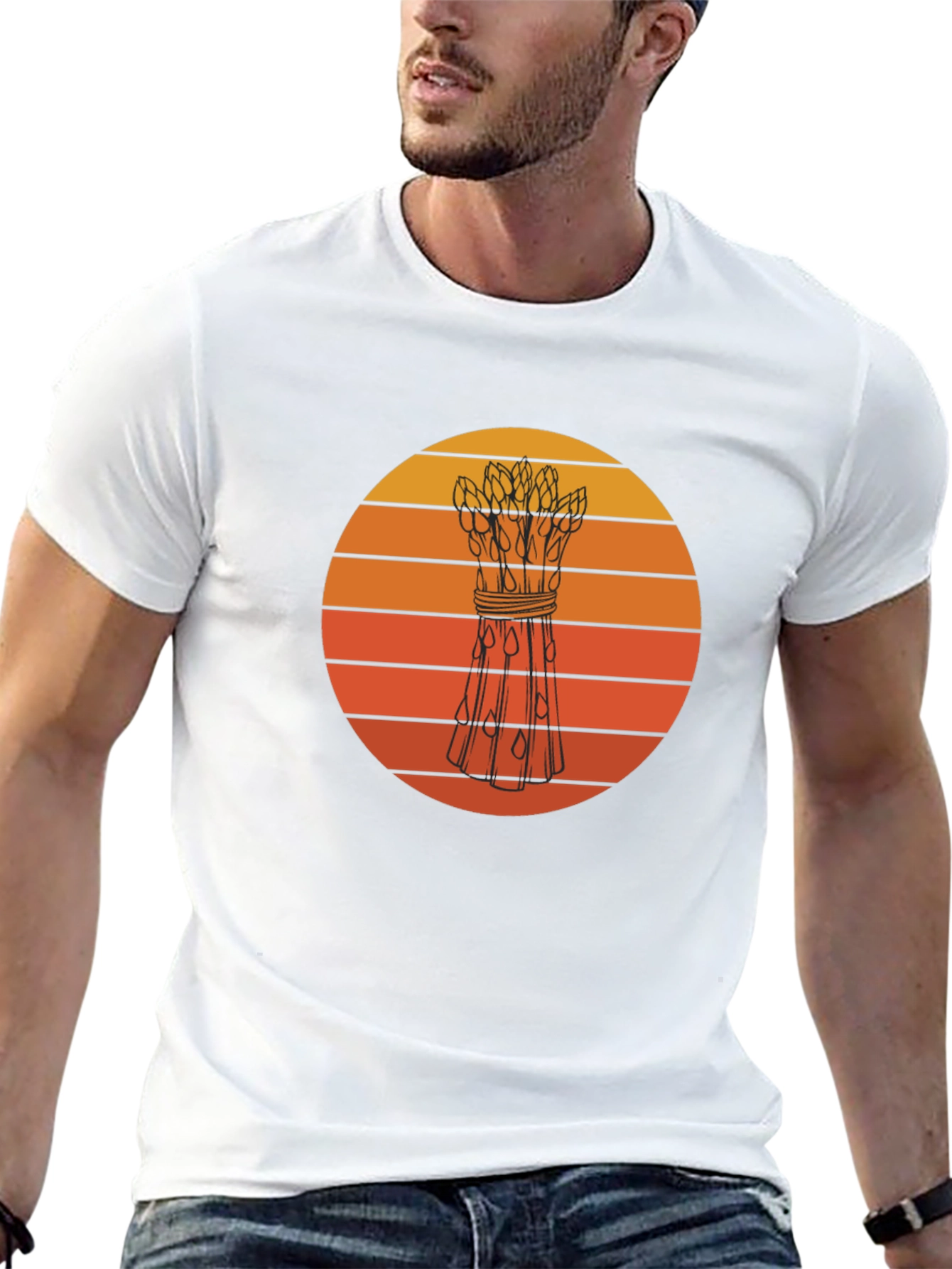 Asparagus Sunset T-Shirt - Stylish & Unique Design