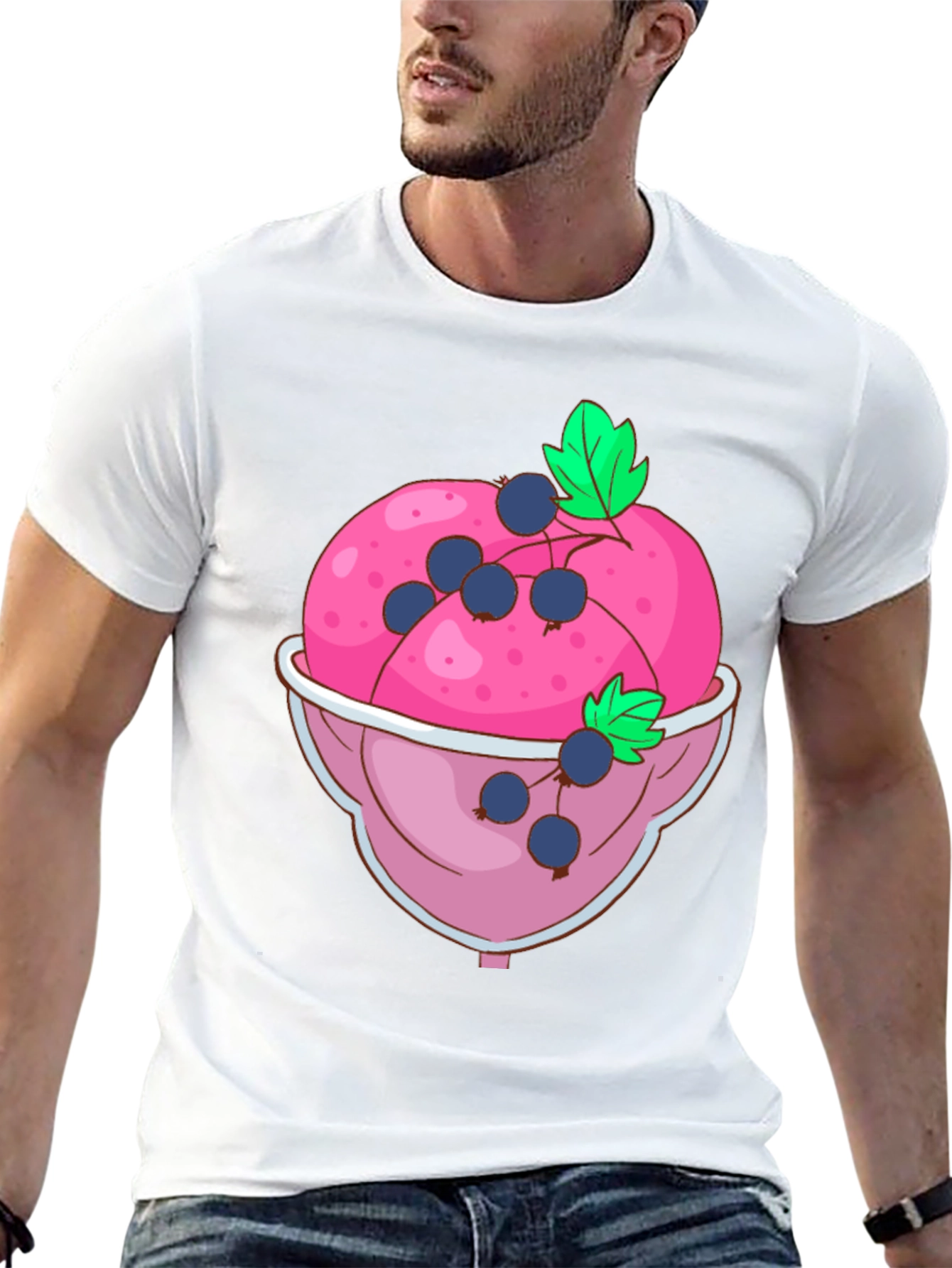 Ice Cream Bowl Graphic Tee