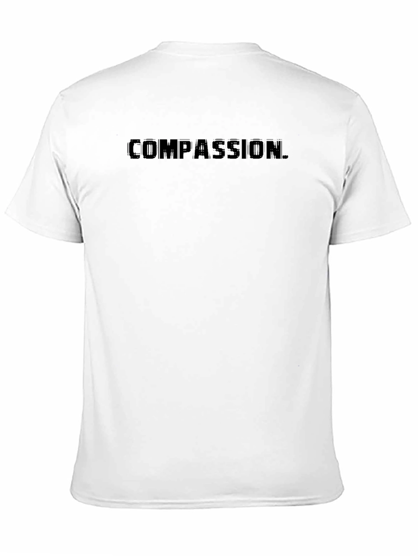 Compassion Black T-Shirt - Express Yourself