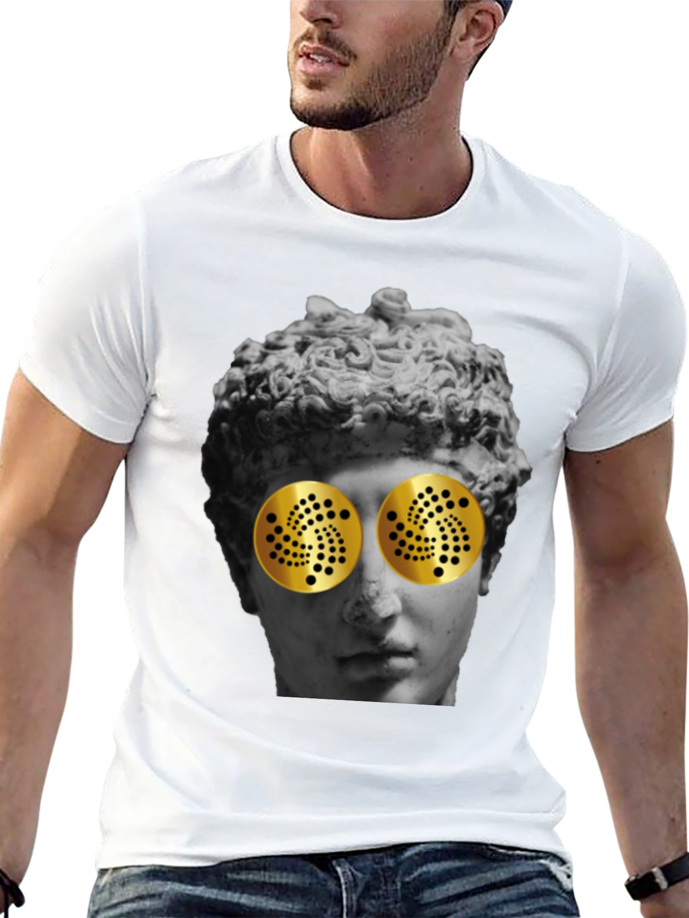 Statue Head Graphic Tee