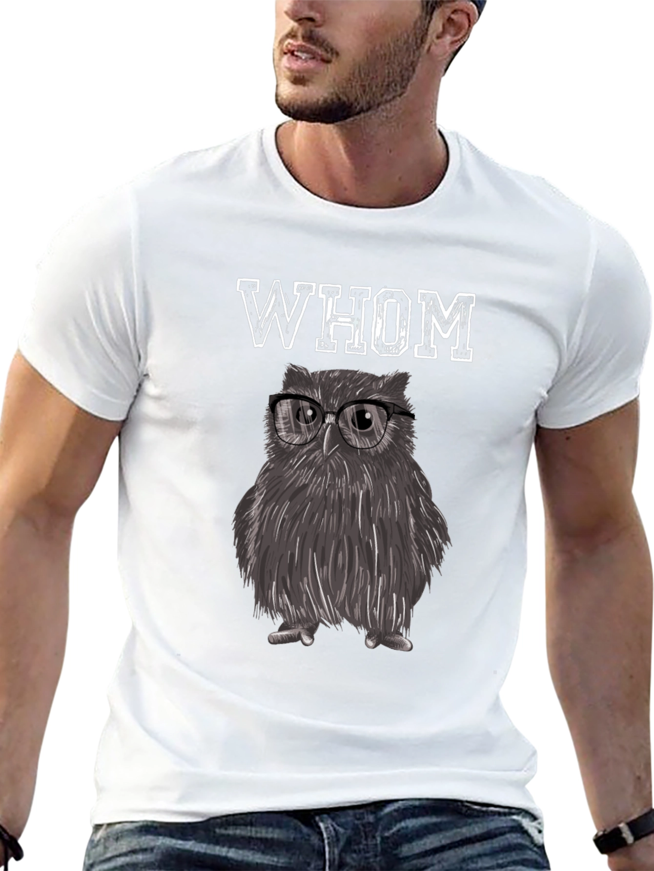 Whom Owl Graphic T-Shirt