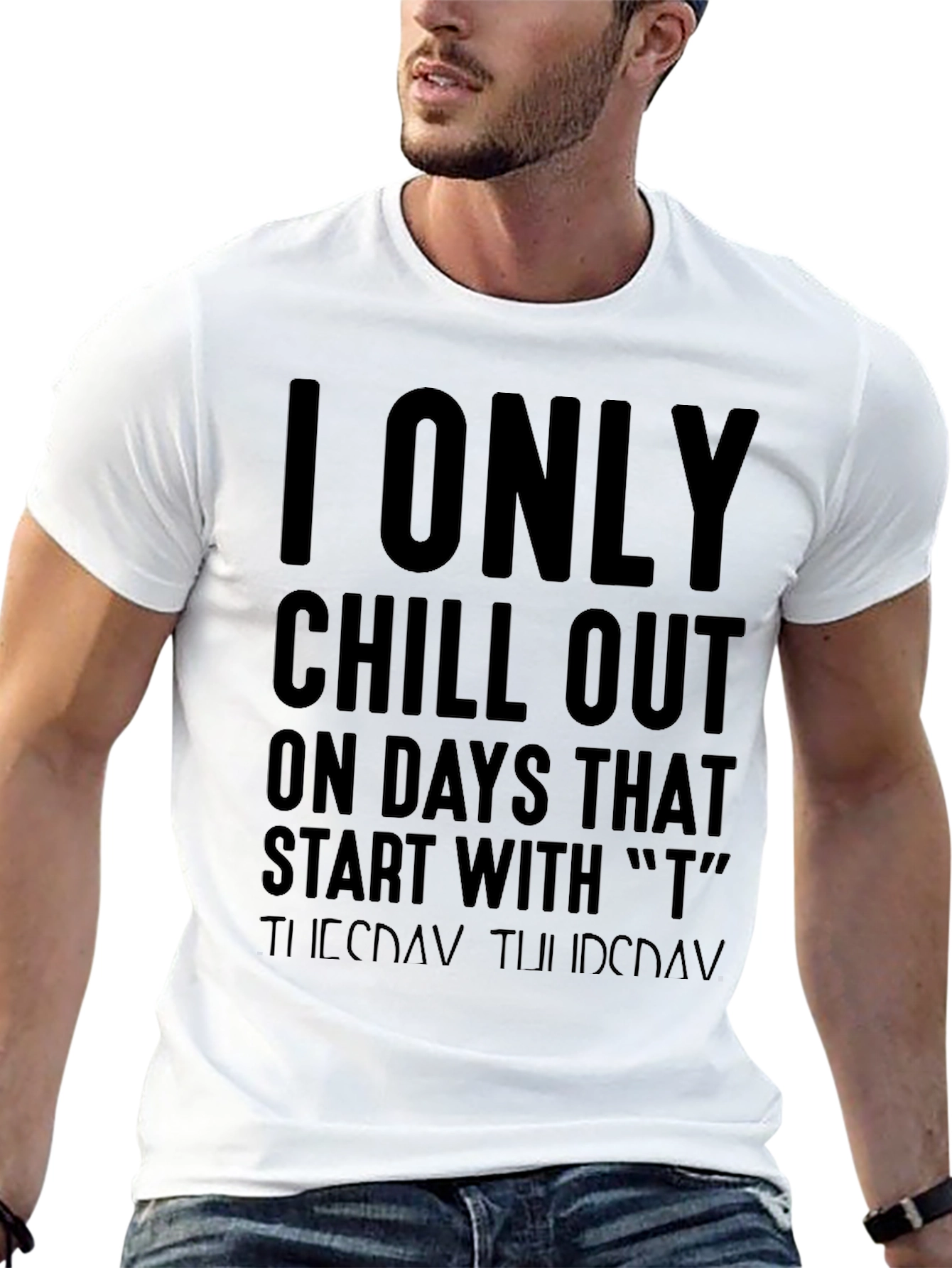 I Only Chill Out T-Shirt - Funny Weekend Tee