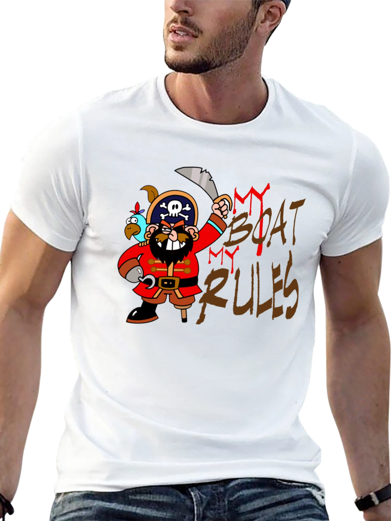 Pirate My Boat My Rules T-Shirt