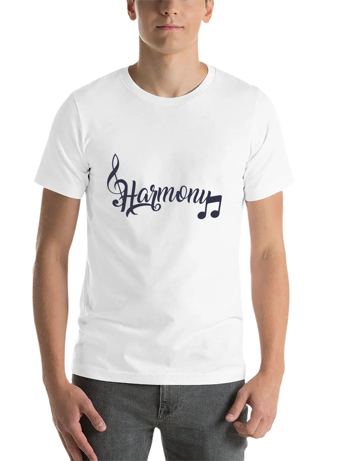 Harmony Tee Unisex Casual T-Shirt – Clean Design For Daily Comfort