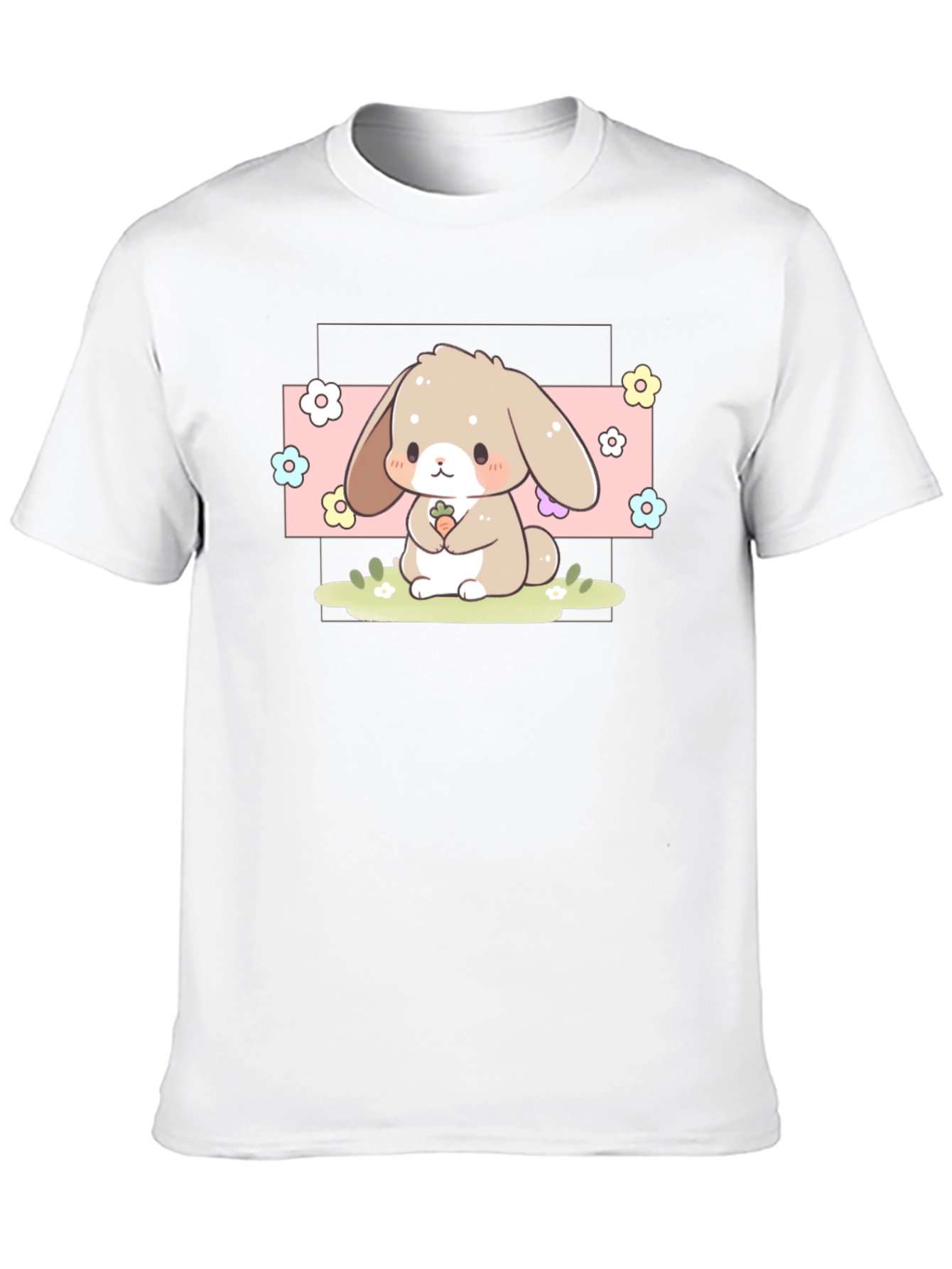 Cute Bunny Graphic T-Shirt