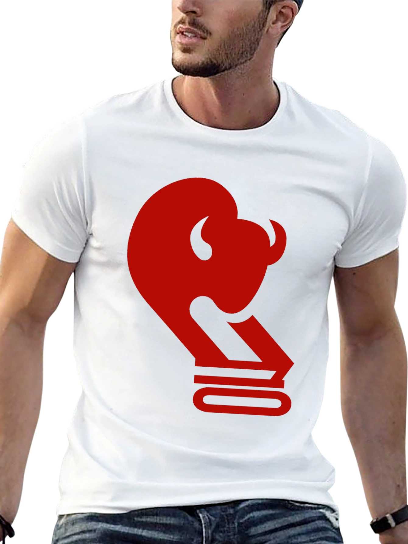 Bold Bison Graphic Tee - Black