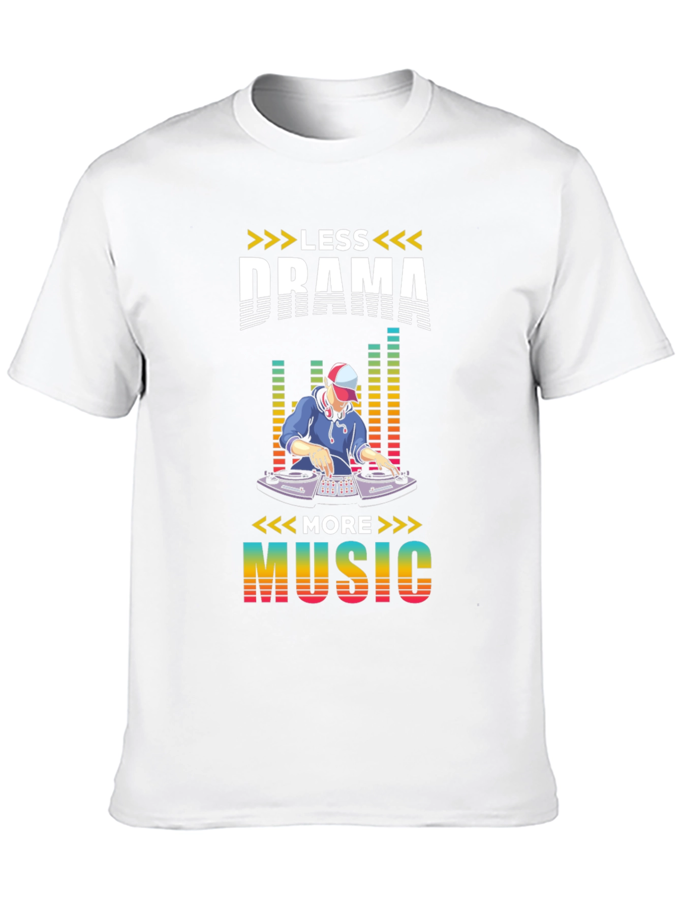 Less Drama More Music Graphic Tee